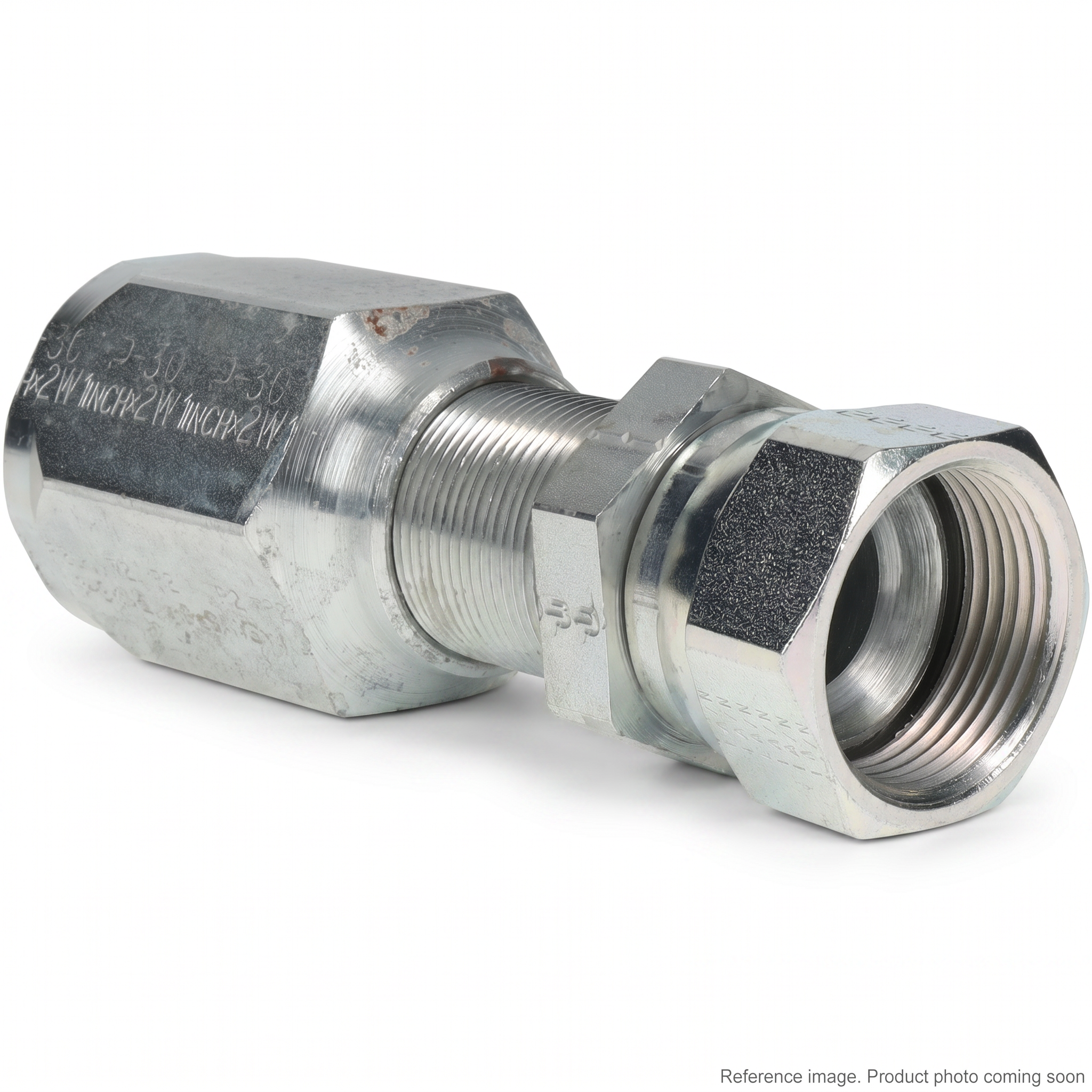 Parker 26742-16-16RW Hydraulic Hose Fittings three-quarter angle product photo | stocked in BC, ships Canada-wide