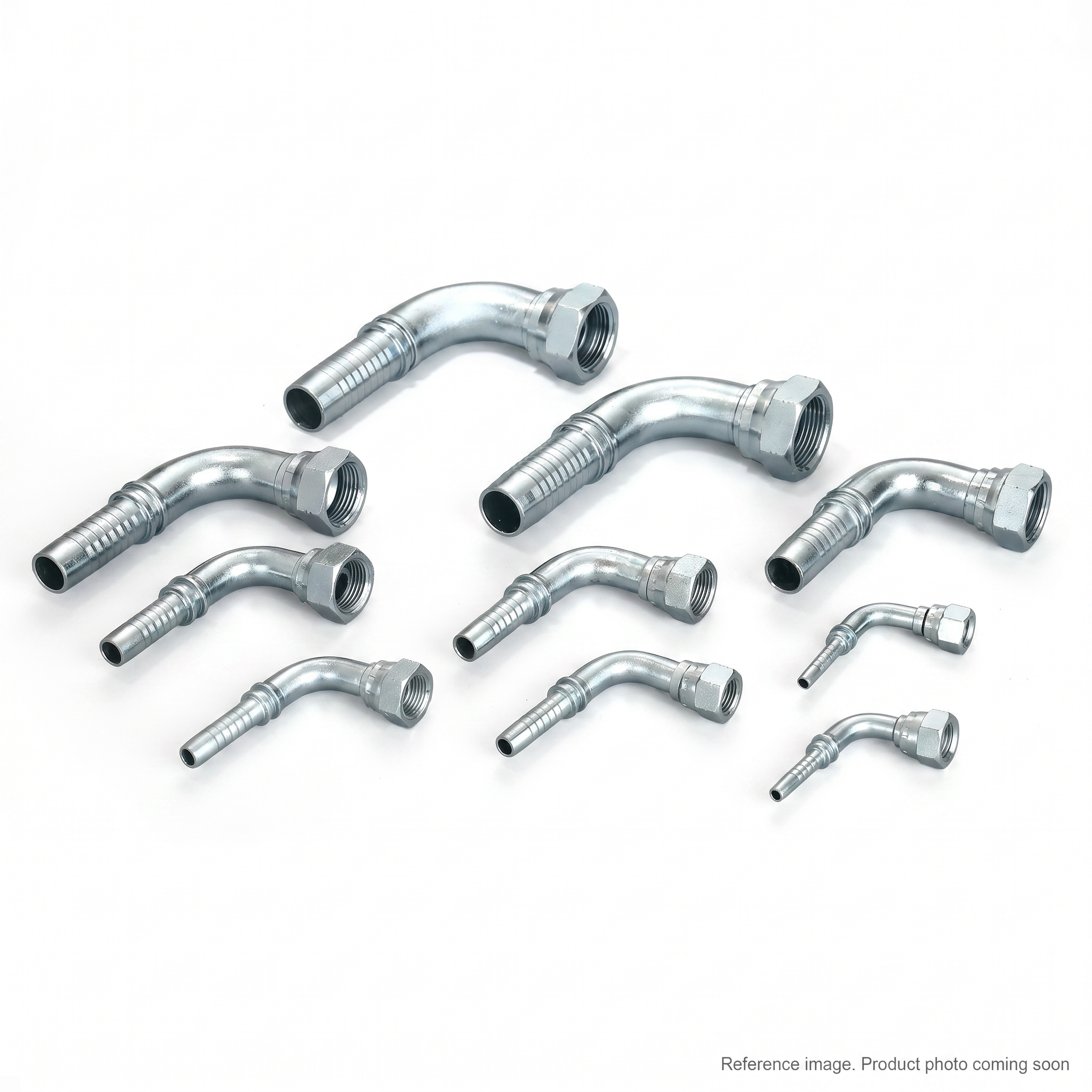Ningbo Huajie Hydraulic Machinery 26792-10-10RW Hydraulic Hose Fittings three-quarter angle product photo | stocked in BC, ships Canada-wide