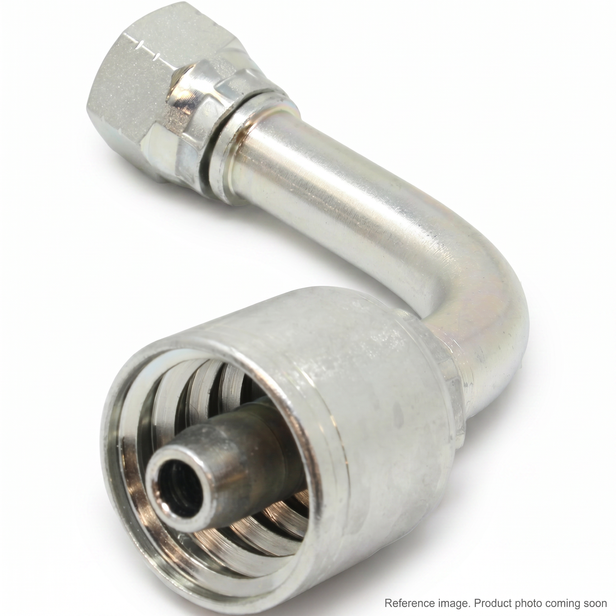 Aftermarket 26792-20-20RW 90 Degree JIC Hose Fitting front product photo | stocked in BC, ships Canada-wide