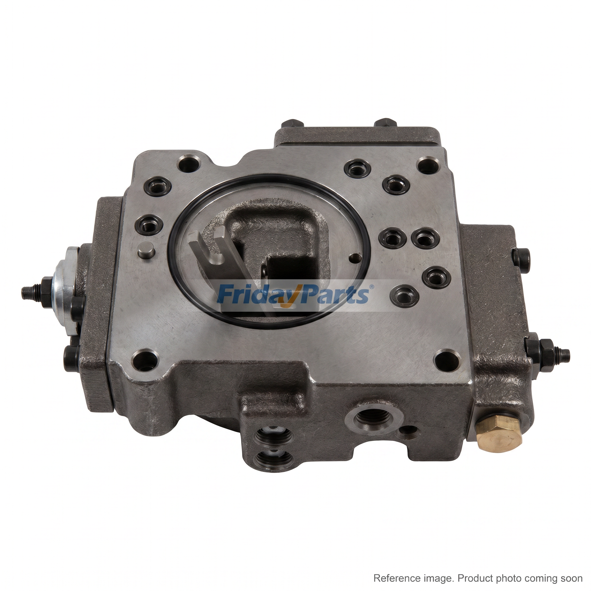 Hyundai 293G9C39 Hydraulic Pump Regulator Assy three-quarter angle product photo | stocked in BC, ships Canada-wide