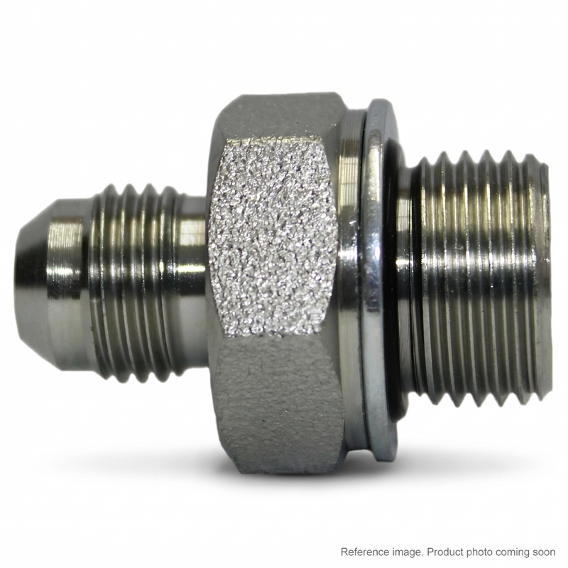 Adaptall 3030-08-08 Hydraulic Adapters front product photo | stocked in BC, ships Canada-wide