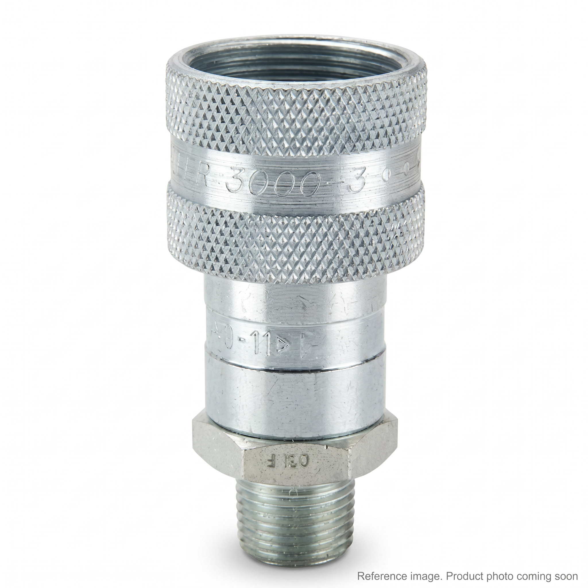 Parker 3050-20-20 Hydraulic Fittings three-quarter angle product photo | stocked in BC, ships Canada-wide