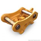 Aim Rentals 3052-10-08 Hydraulic Fitting three-quarter angle product photo | stocked in BC, ships Canada-wide thumbnail 2