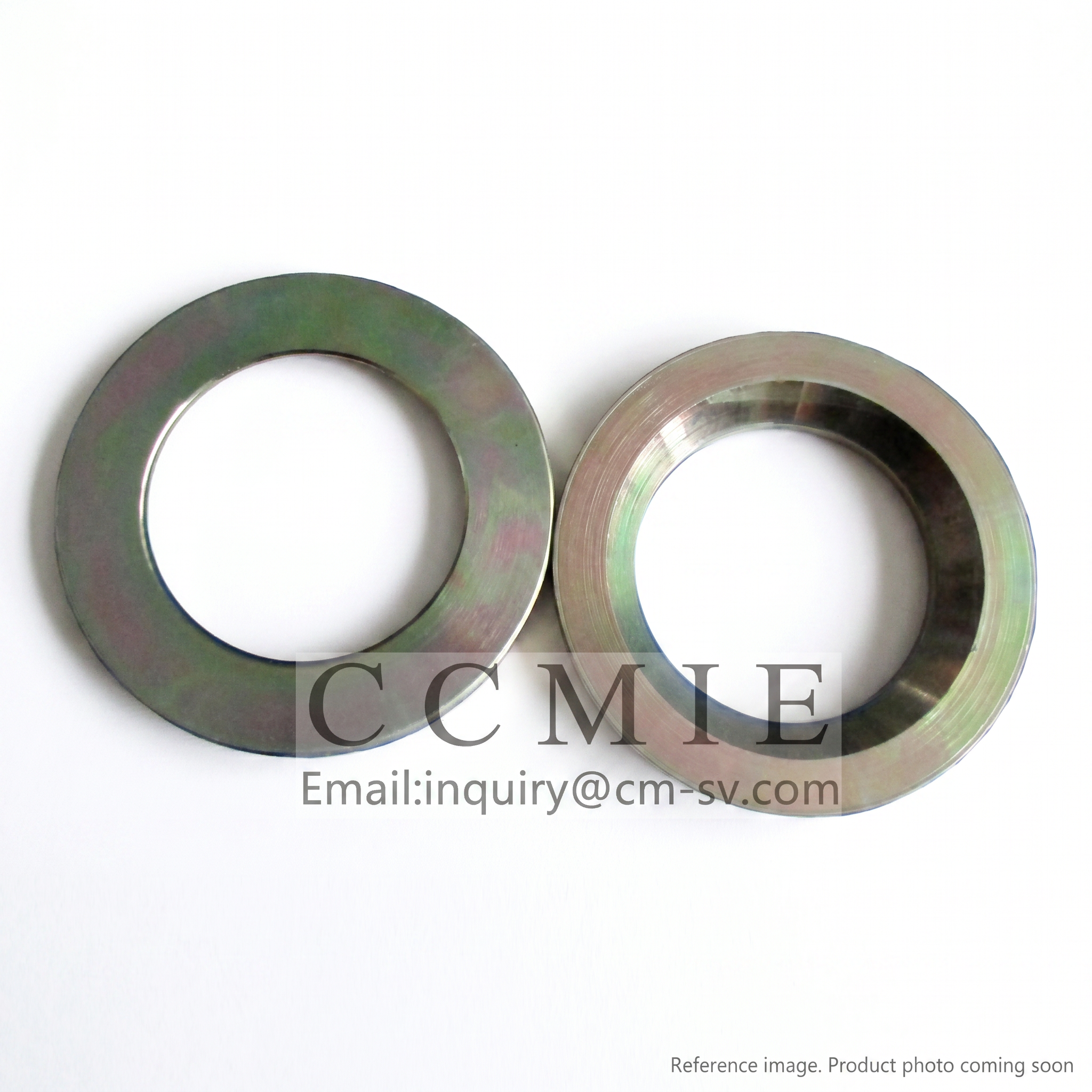 XCMG 312600230 Spacer three-quarter angle product photo | stocked in BC, ships Canada-wide