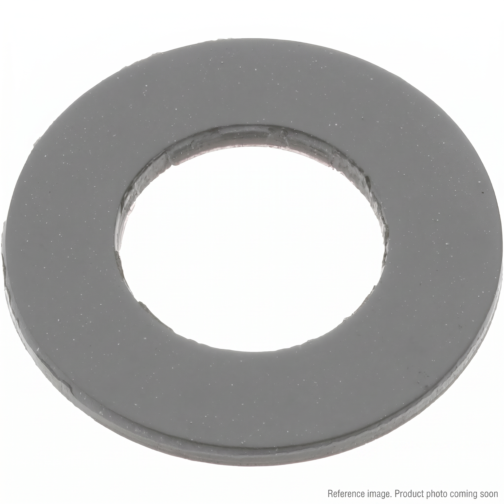 MSC Industrial 31376 1/4 Unhardened Flat Washer three-quarter angle product photo | stocked in BC, ships Canada-wide
