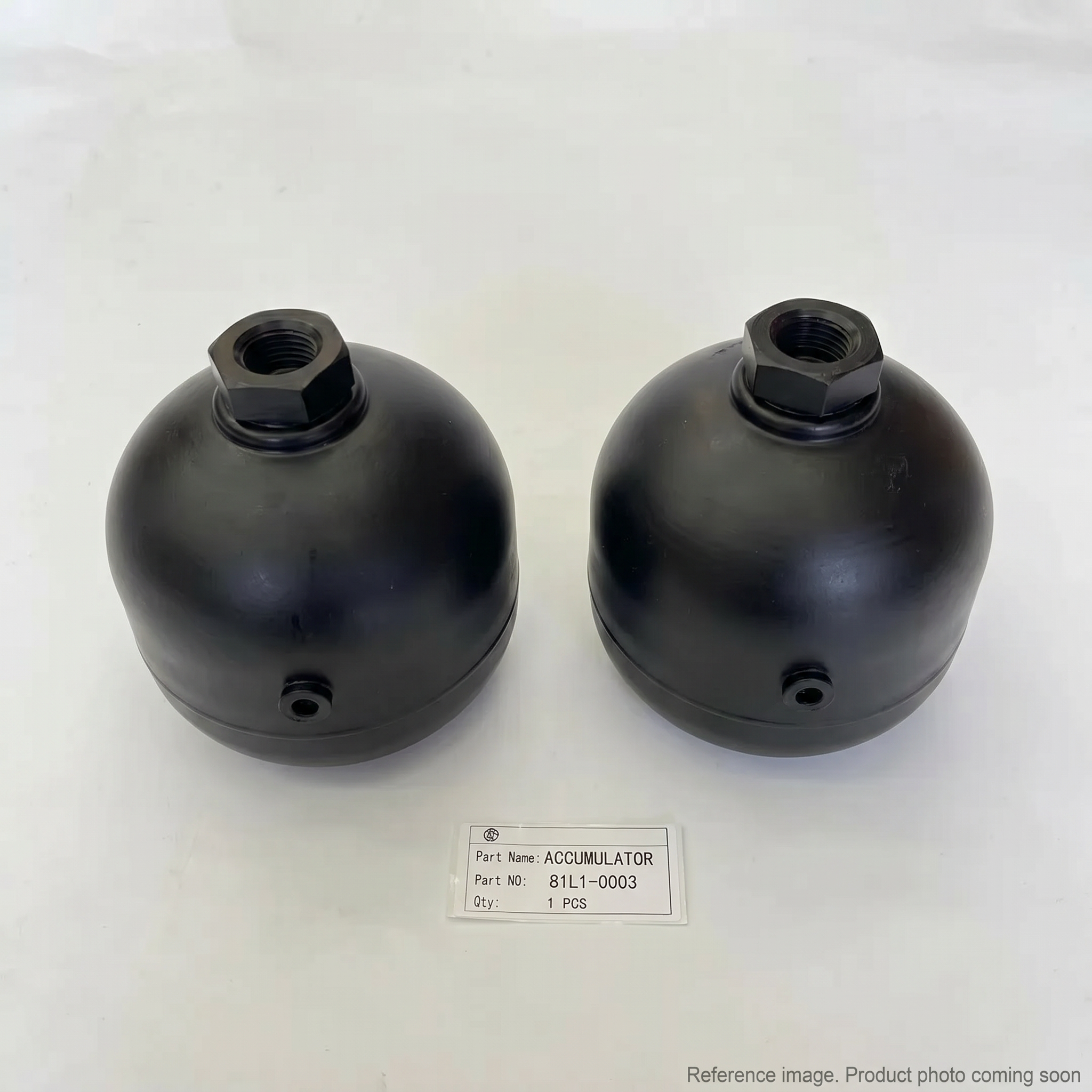 Hyundai 31EN91701 Accumulator Kit three-quarter angle product photo | stocked in BC, ships Canada-wide
