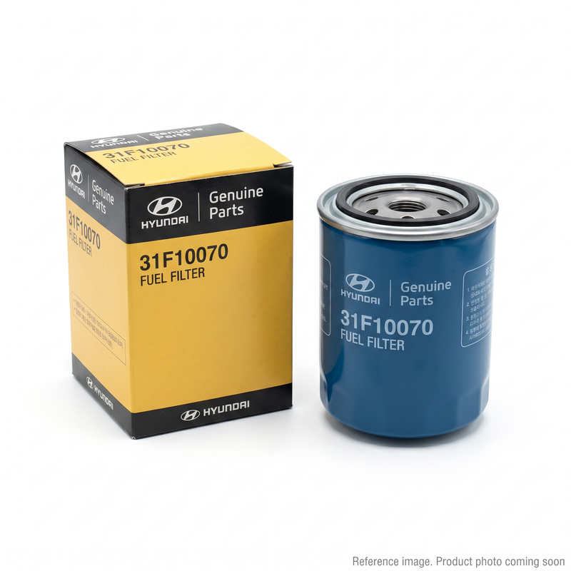 Hyundai 31F10070 fuel filter for HL730-7 HL730-9 R210LC-7 R250LC-7 — OEM-spec, stocked BC