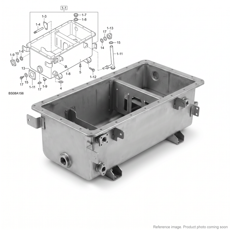 Hyundai 31L710190 Clamp-Tube | HL730-9 HX220L R330LC-9A | stocked in BC, ships Canada-wide