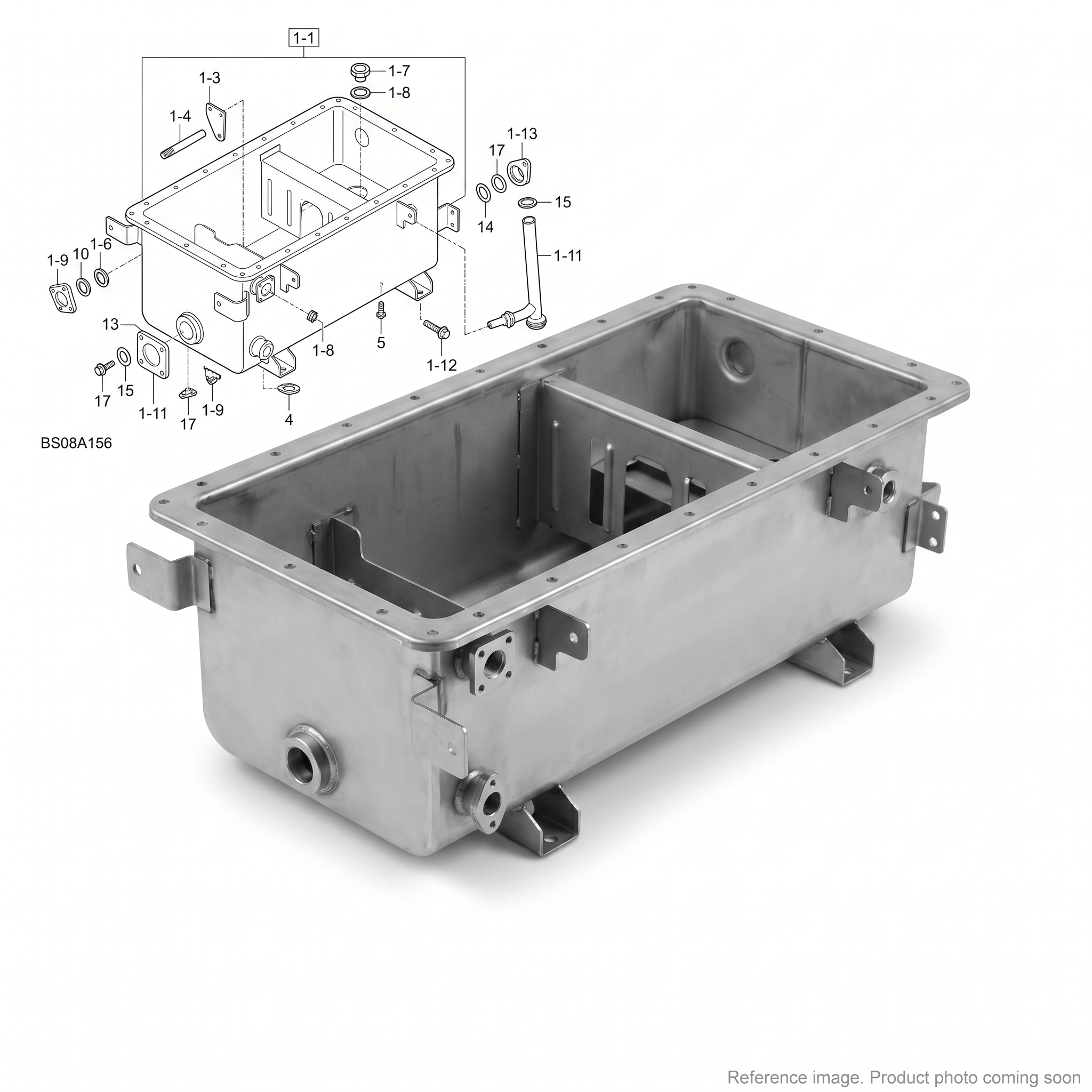 Hyundai 31L710190 Hardware front product photo | stocked in BC, ships Canada-wide