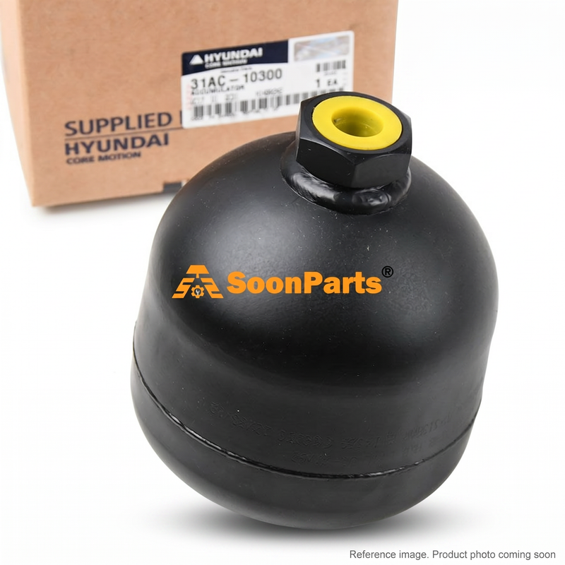 Genuine Hyundai 31LM30360 OEM steering accumulator for HL757-9 HL757TM-9 HL760-9 wheel loaders