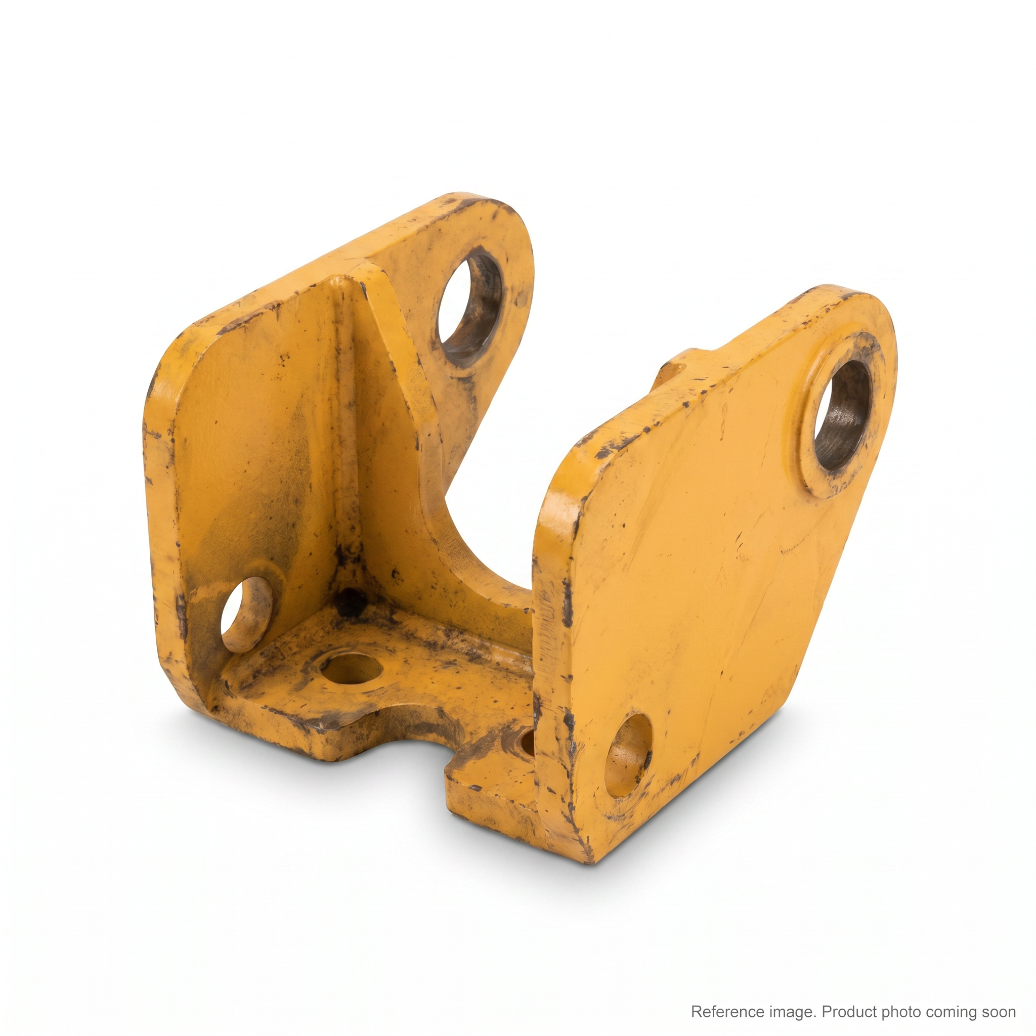 Hyundai 31N550230 Boom Hydraulic Pipe Spacer three-quarter angle product photo | stocked in BC, ships Canada-wide