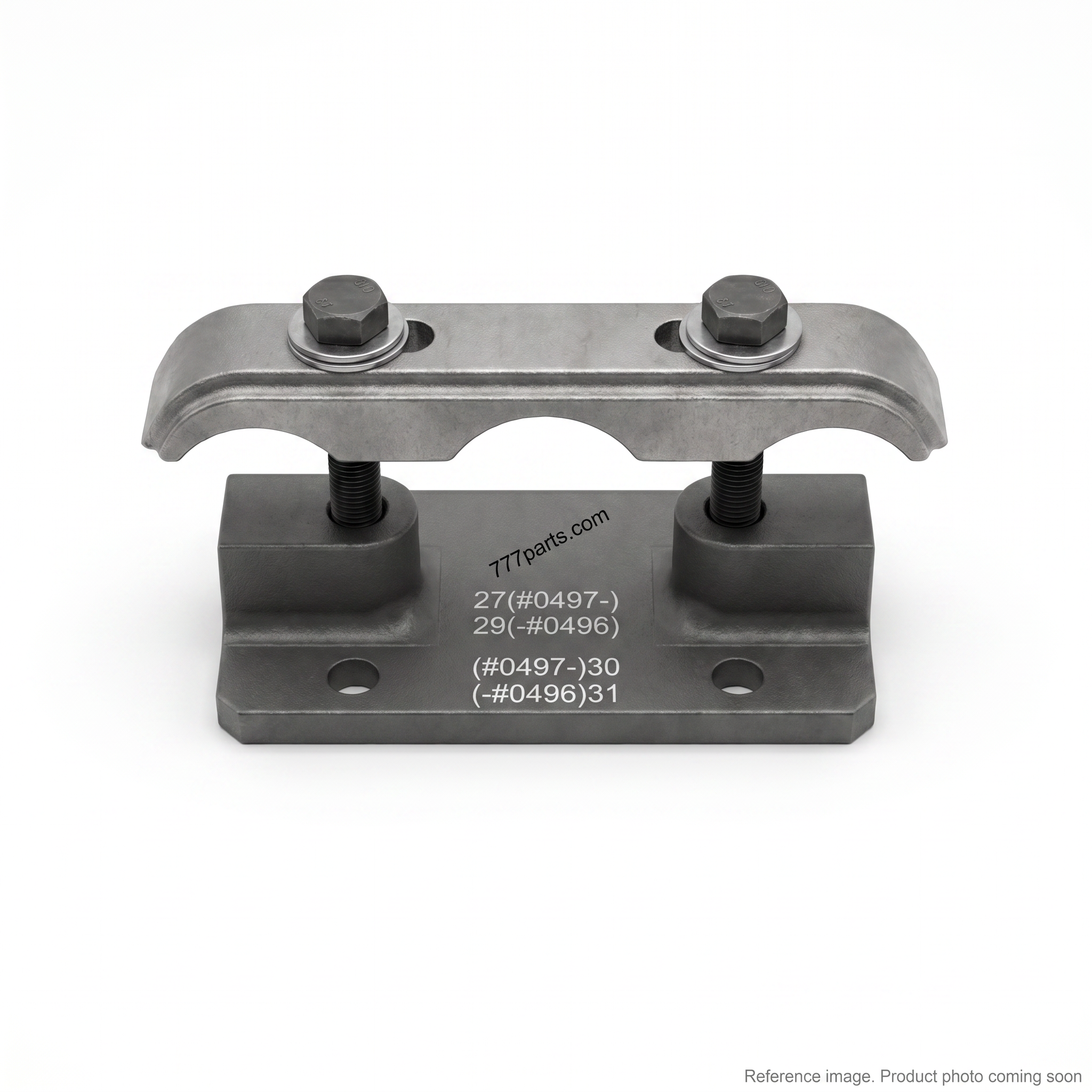 Hyundai 31N650300 Hydraulic Clamps front product photo | stocked in BC, ships Canada-wide