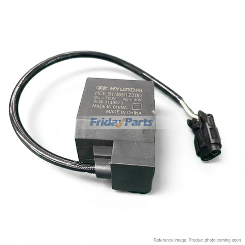 Genuine Hyundai HCE 31N6-91230D Solenoid Valve for R140LC-7 R210LC-7 excavator
