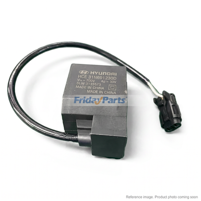 Hyundai HCE 31N691230D Solenoid Valves front product photo | stocked in BC, ships Canada-wide