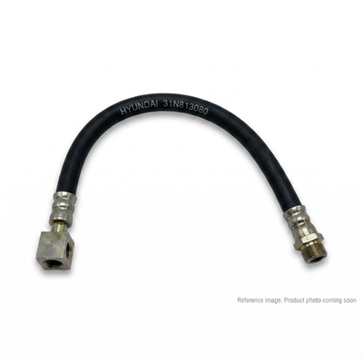 Hyundai 31N813080 Rubber Hydraulic Hose front product photo | stocked in BC, ships Canada-wide