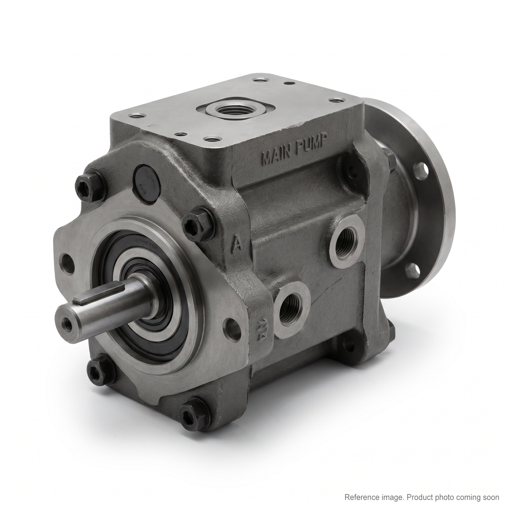 Hyundai 31N910010 Hydraulic Main Pump front product photo | stocked in BC, ships Canada-wide