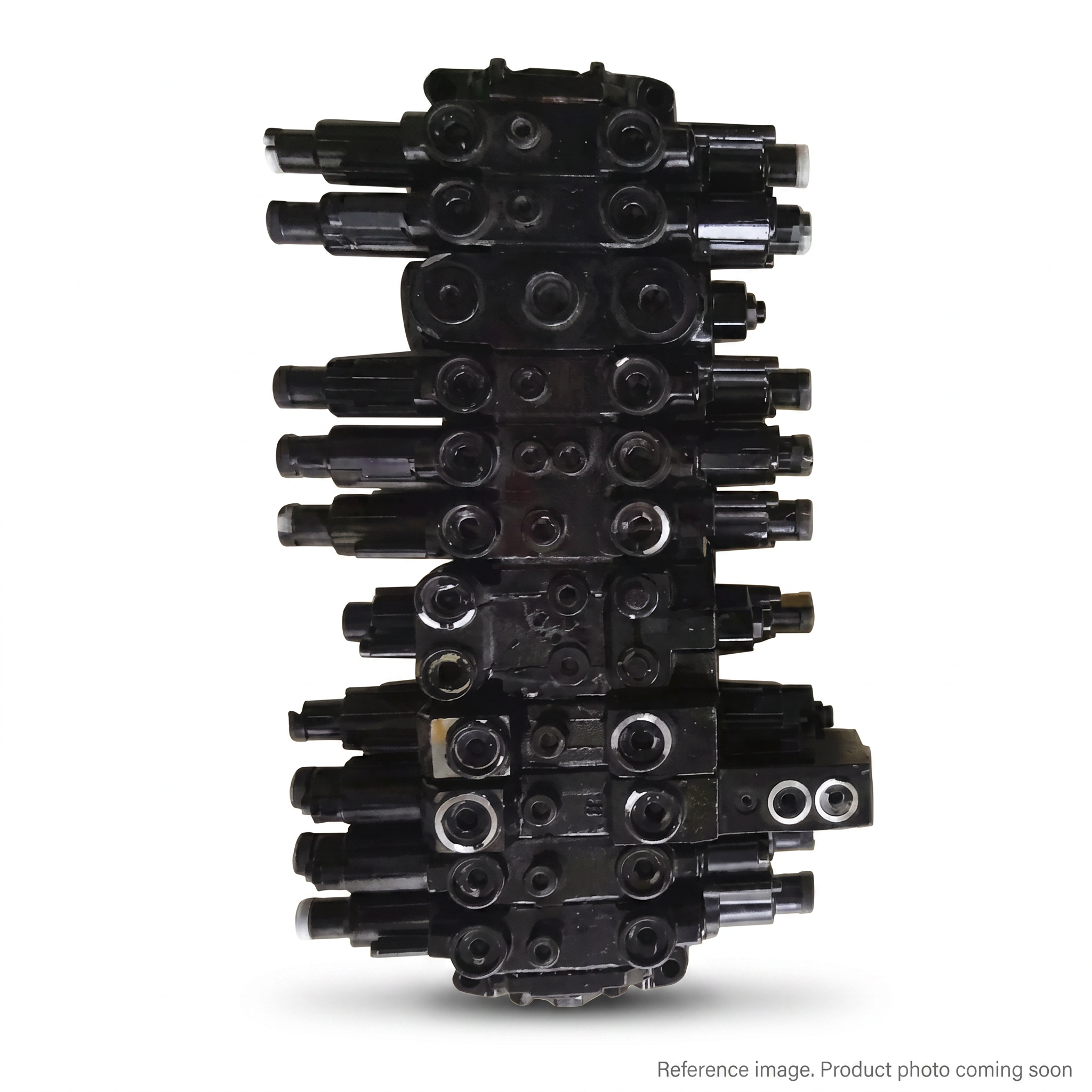 Hyundai HCE 31Q619110 Hydraulic Valves three-quarter angle product photo | stocked in BC, ships Canada-wide