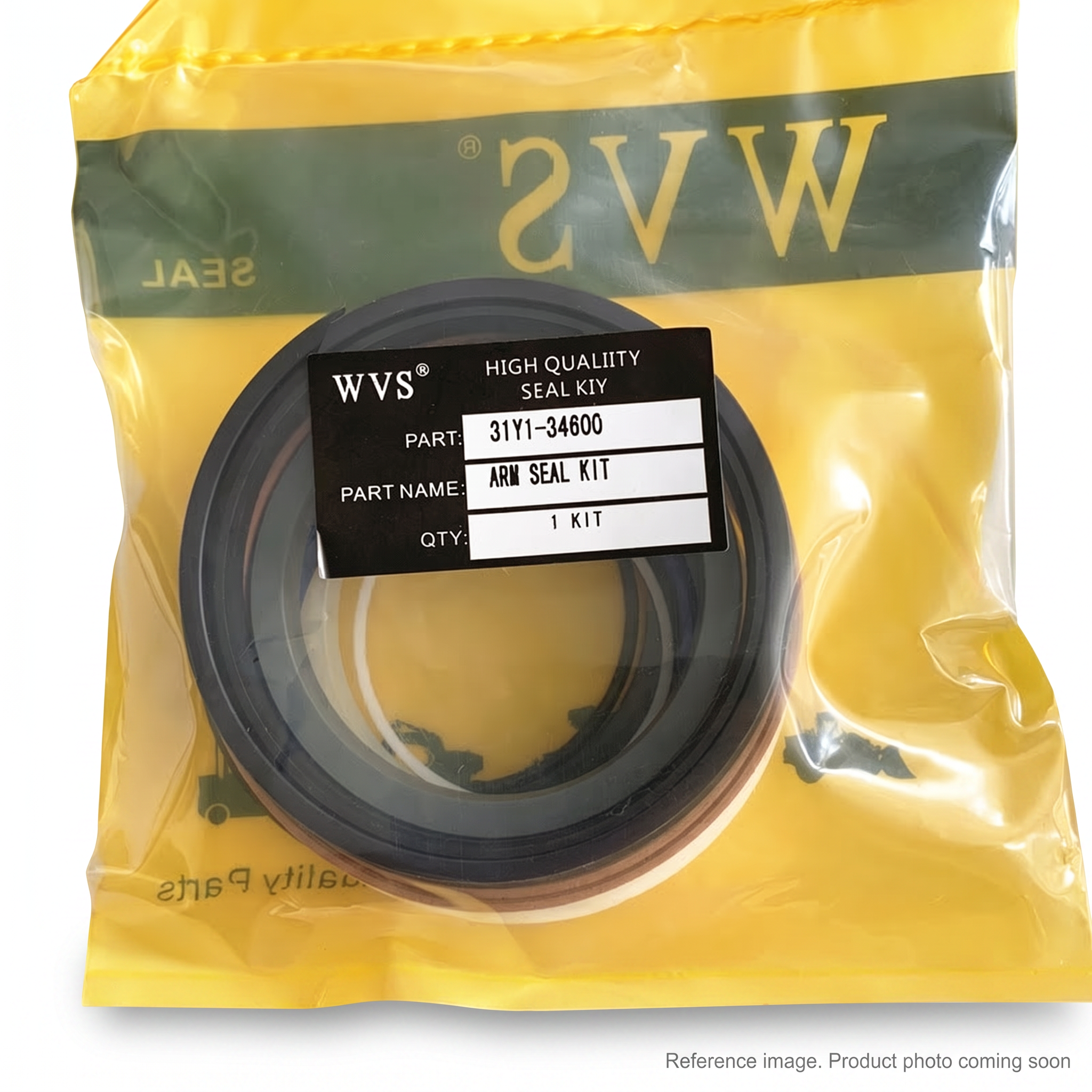 Hyundai 31Y104610 Hydraulic Cylinder Repair Kit three-quarter angle product photo | stocked in BC, ships Canada-wide