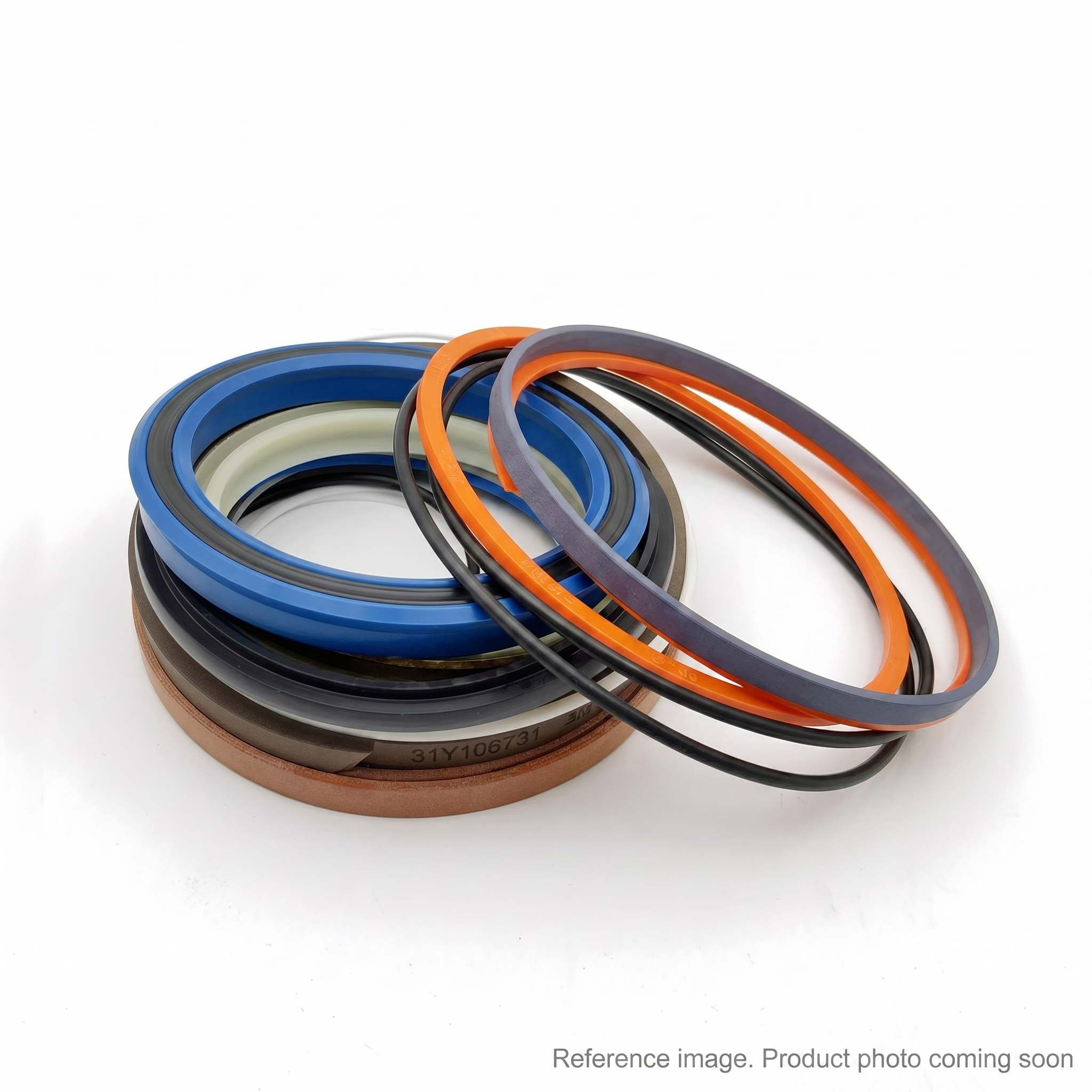 Hyundai 31Y106731 Hydraulic Seals three-quarter angle product photo | stocked in BC, ships Canada-wide