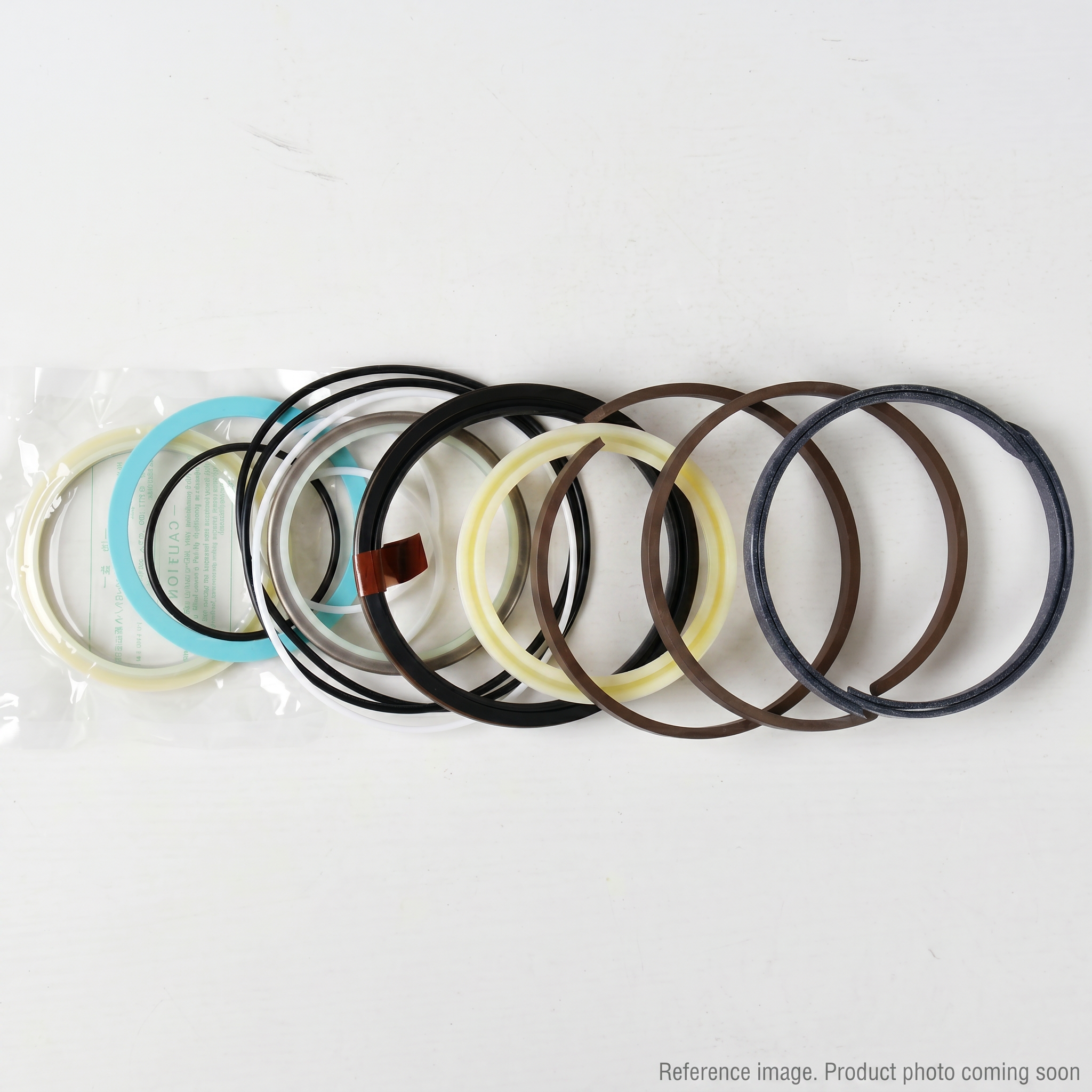Hyundai 31Y10990 Hydraulic Cylinder Seal Kits alternate angle product photo | stocked in BC, ships Canada-wide