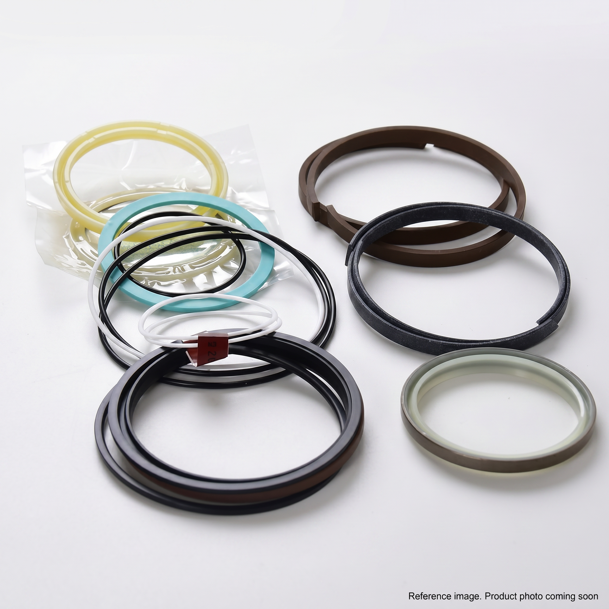 Hyundai 31Y120000 Boom Cylinder Seal Kit three-quarter angle product photo | stocked in BC, ships Canada-wide