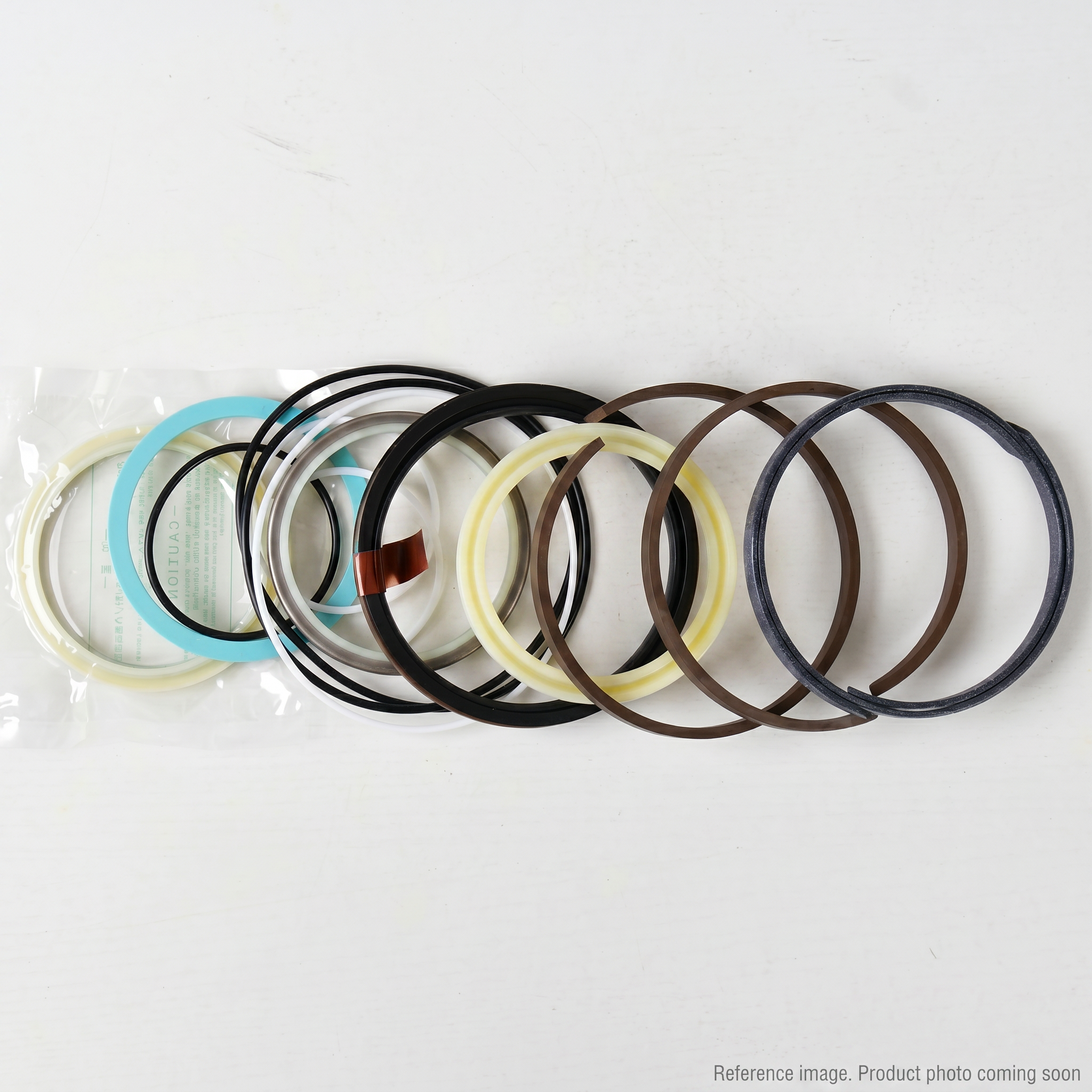 Hyundai 31Y120000 Boom Cylinder Seal Kit alternate angle product photo | stocked in BC, ships Canada-wide
