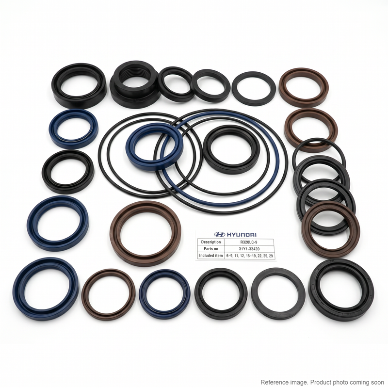 Genuine Hyundai 31Y133420 Hydraulic Seals for R320LC-9 R330LC-9