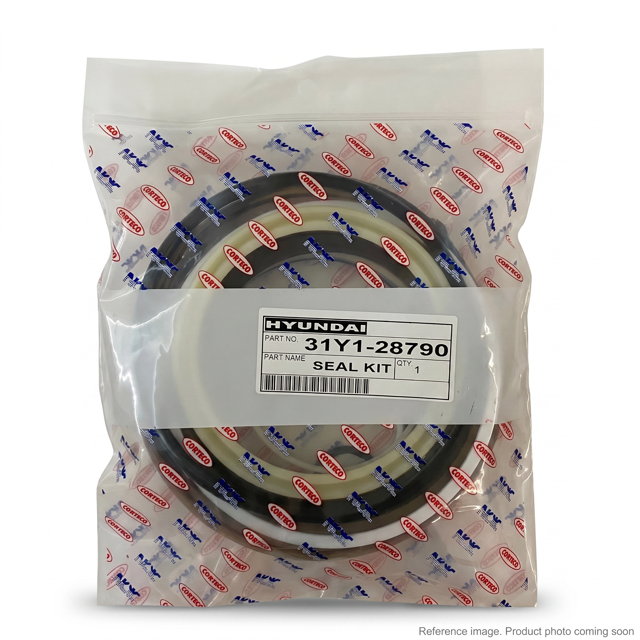 Hyundai 31Y211800 Hydraulic Seals alternate angle product photo | stocked in BC, ships Canada-wide