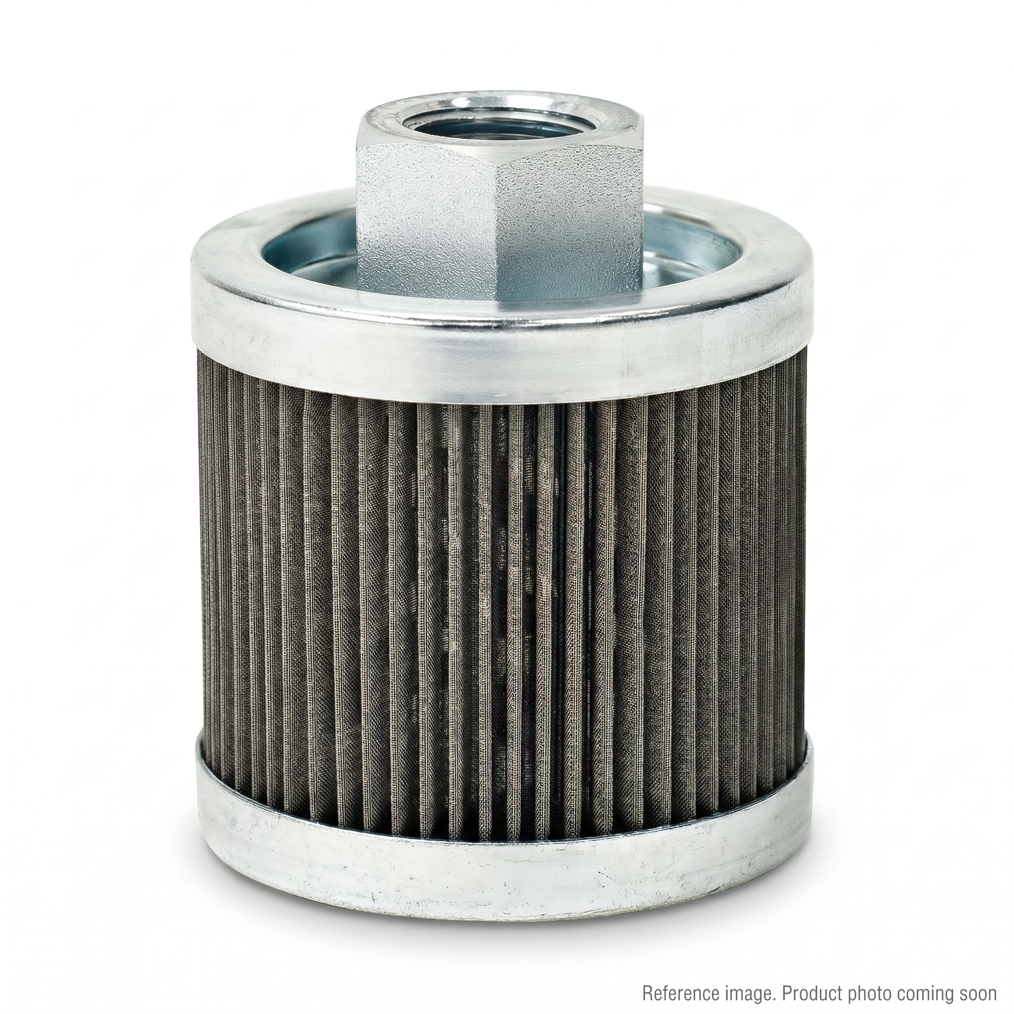 Hyundai 34E7-02320 Hydraulic Strainer three-quarter angle product photo | stocked in BC, ships Canada-wide