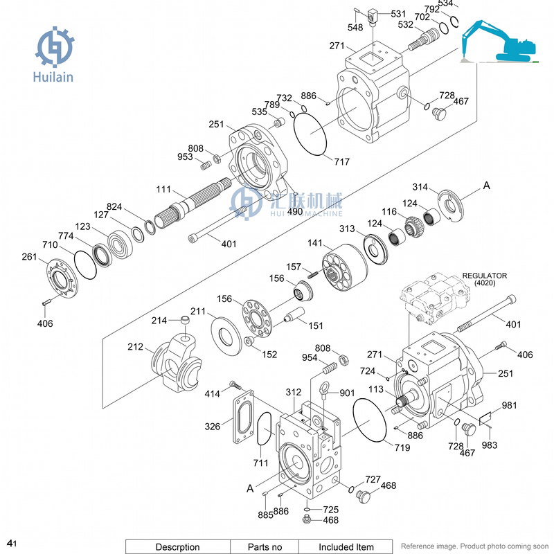Genuine Hyundai HCE 39Q6-11150 Swash Plate for HX220L R210LC-9 swing motor | Prince George BC