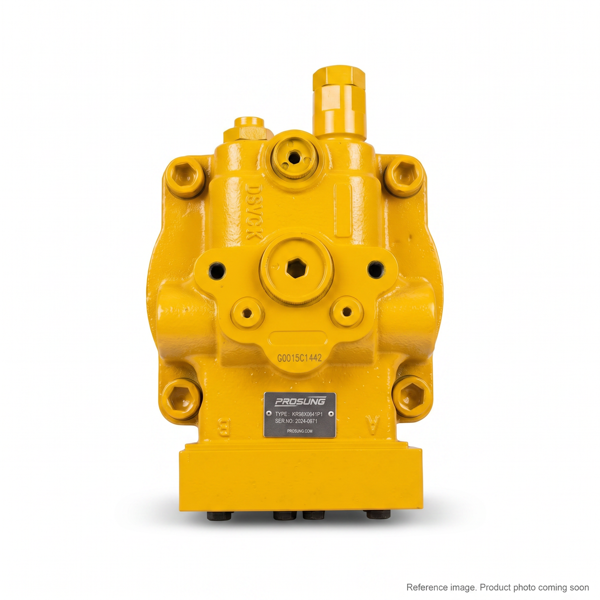 Hyundai Construction Equipment 39Q641370 Hydraulic Motor Parts front product photo | stocked in BC, ships Canada-wide