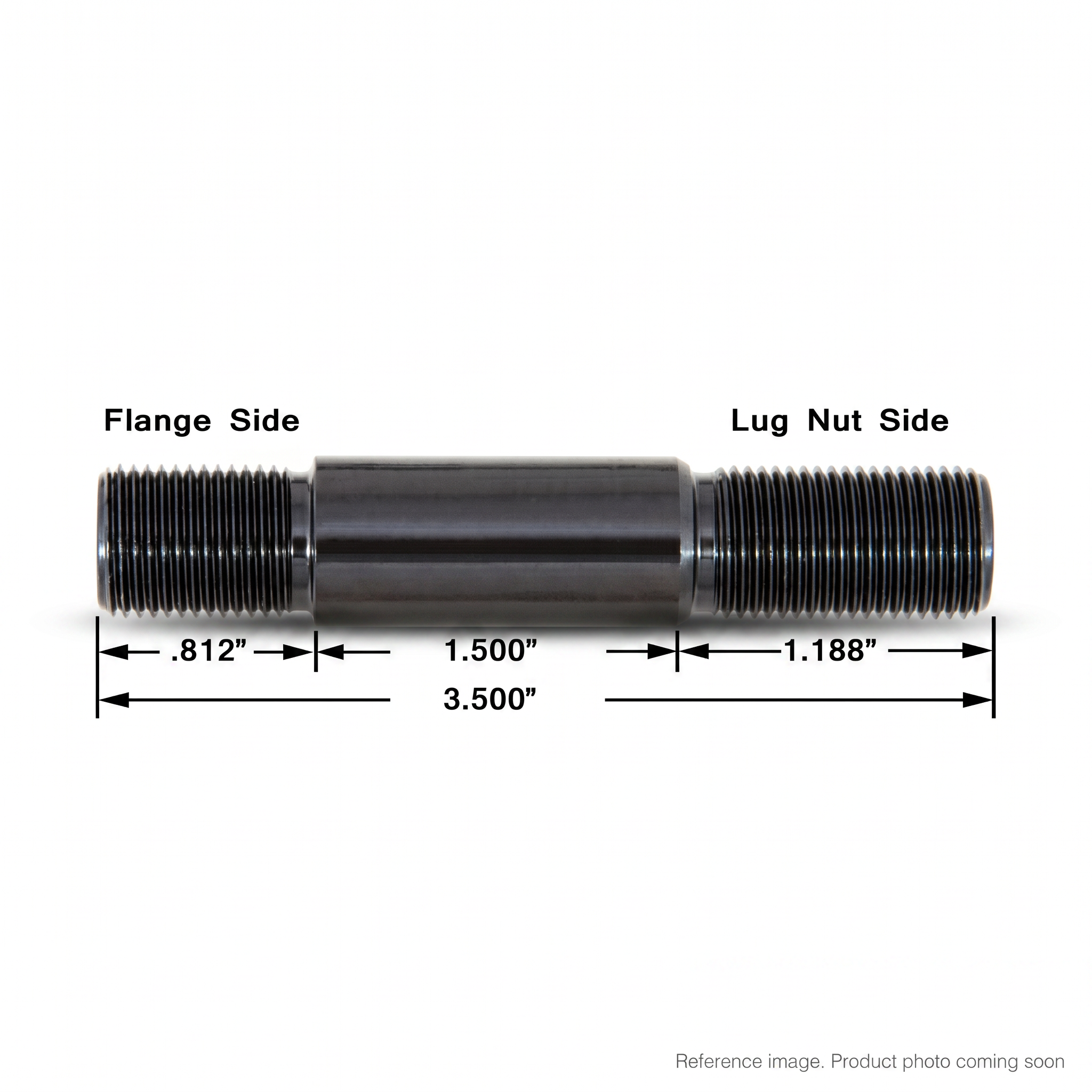 Aftermarket 406459 Drive Axle Wheel Stud alternate angle product photo | stocked in BC, ships Canada-wide