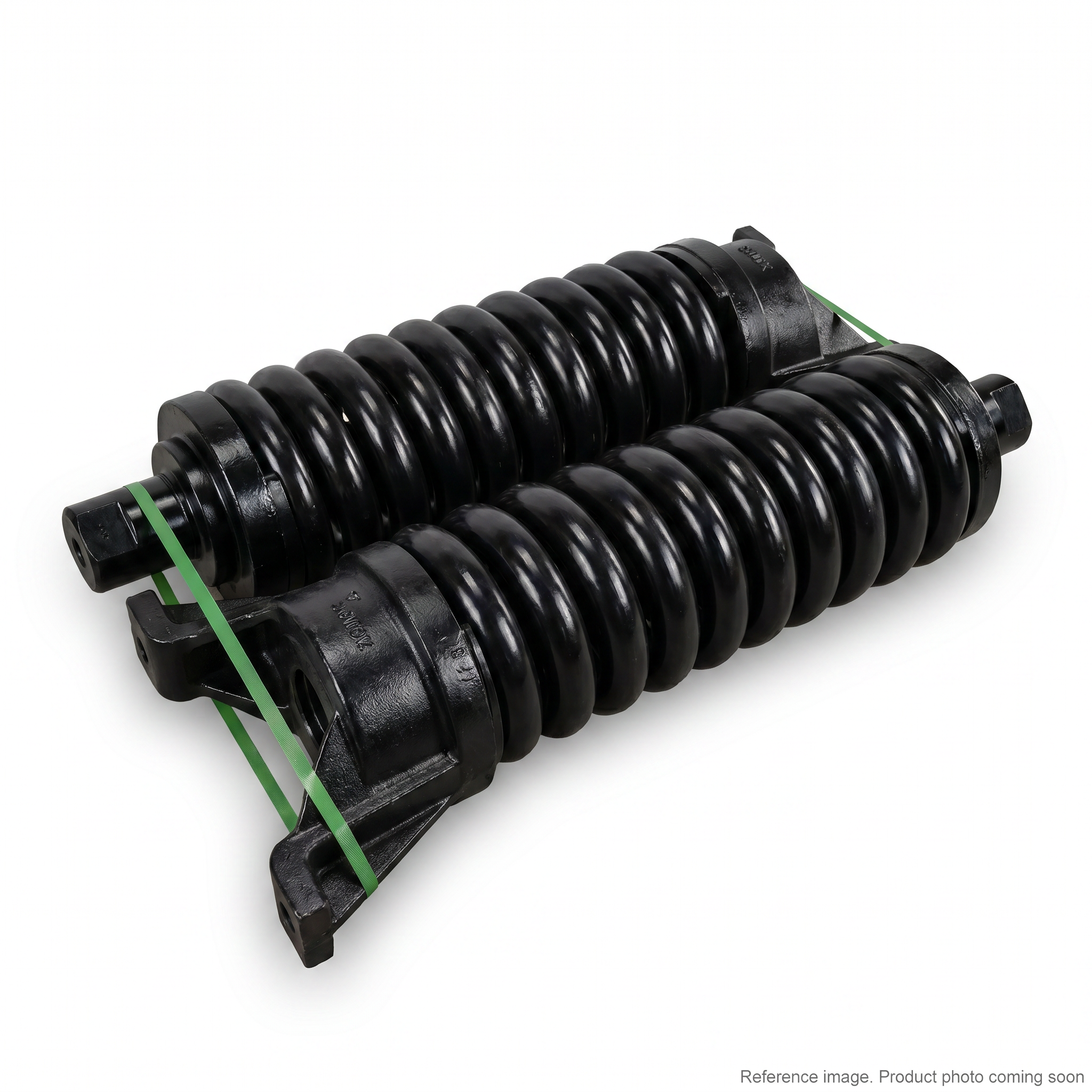 XCMG 414102839 Track Tensioners three-quarter angle product photo | stocked in BC, ships Canada-wide