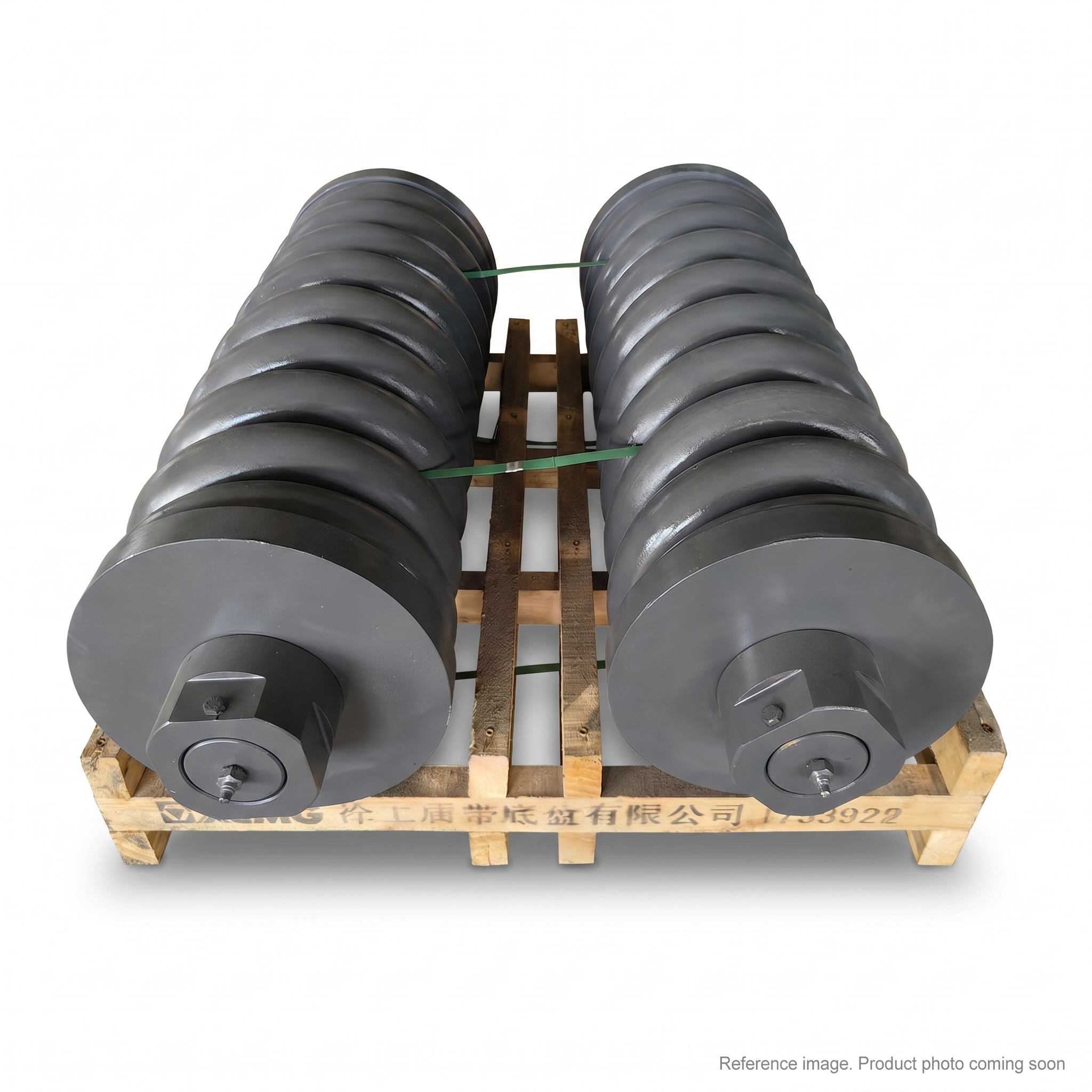 XCMG 414102839 Track Tensioners alternate angle product photo | stocked in BC, ships Canada-wide