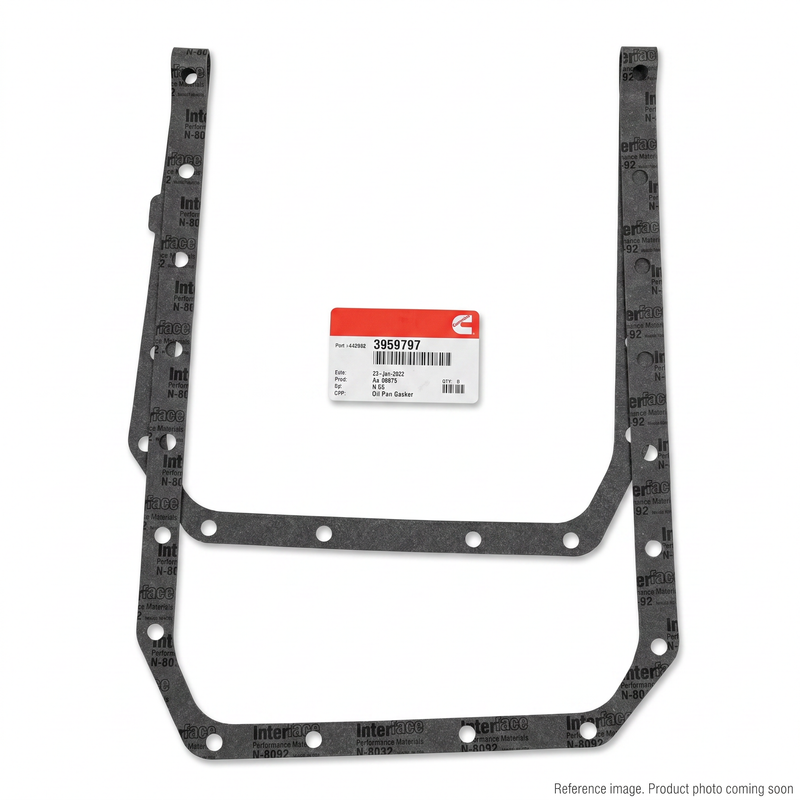 Genuine Cummins 4337596 Oil Pan Gasket 6B5.9 ISB QSB 6.7