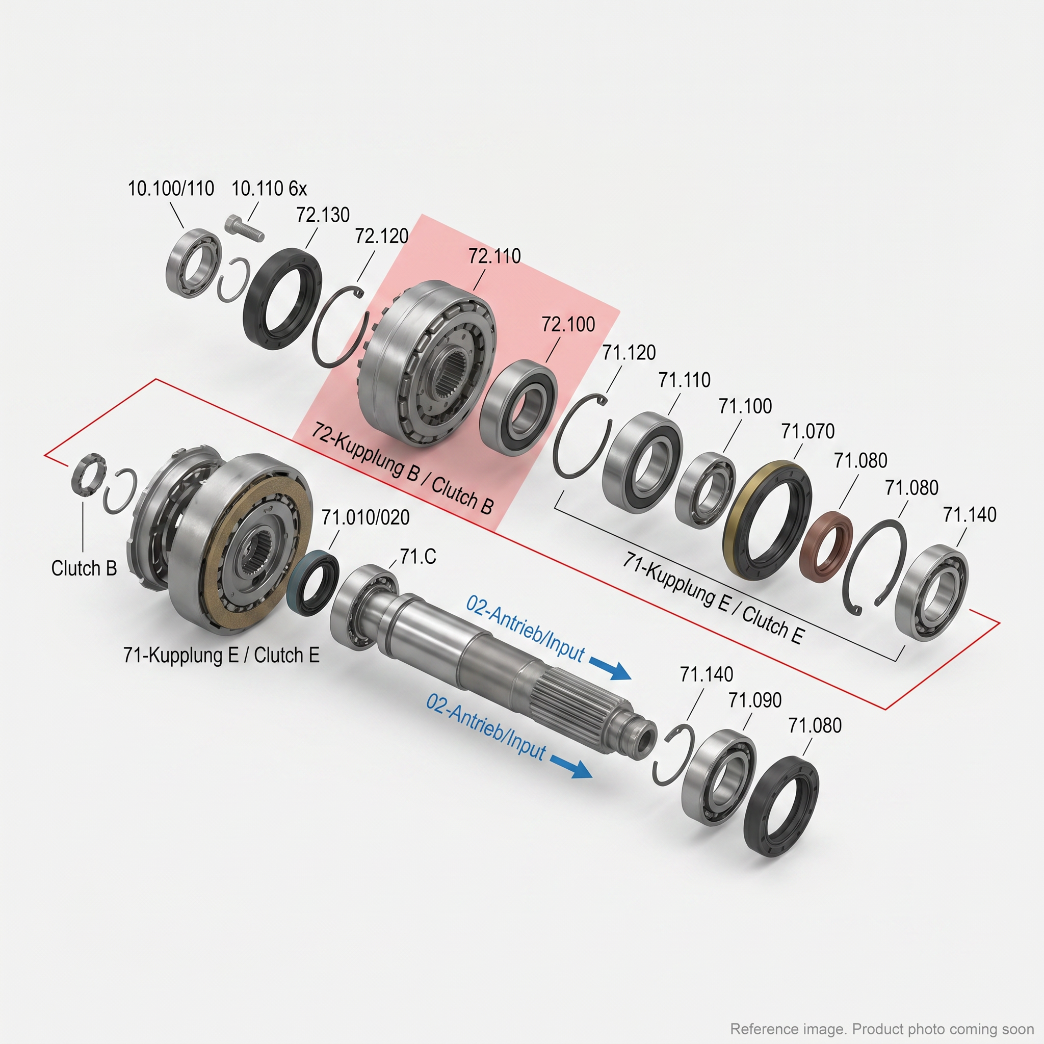 ZF 4472310038 Transmission Parts front product photo | stocked in BC, ships Canada-wide