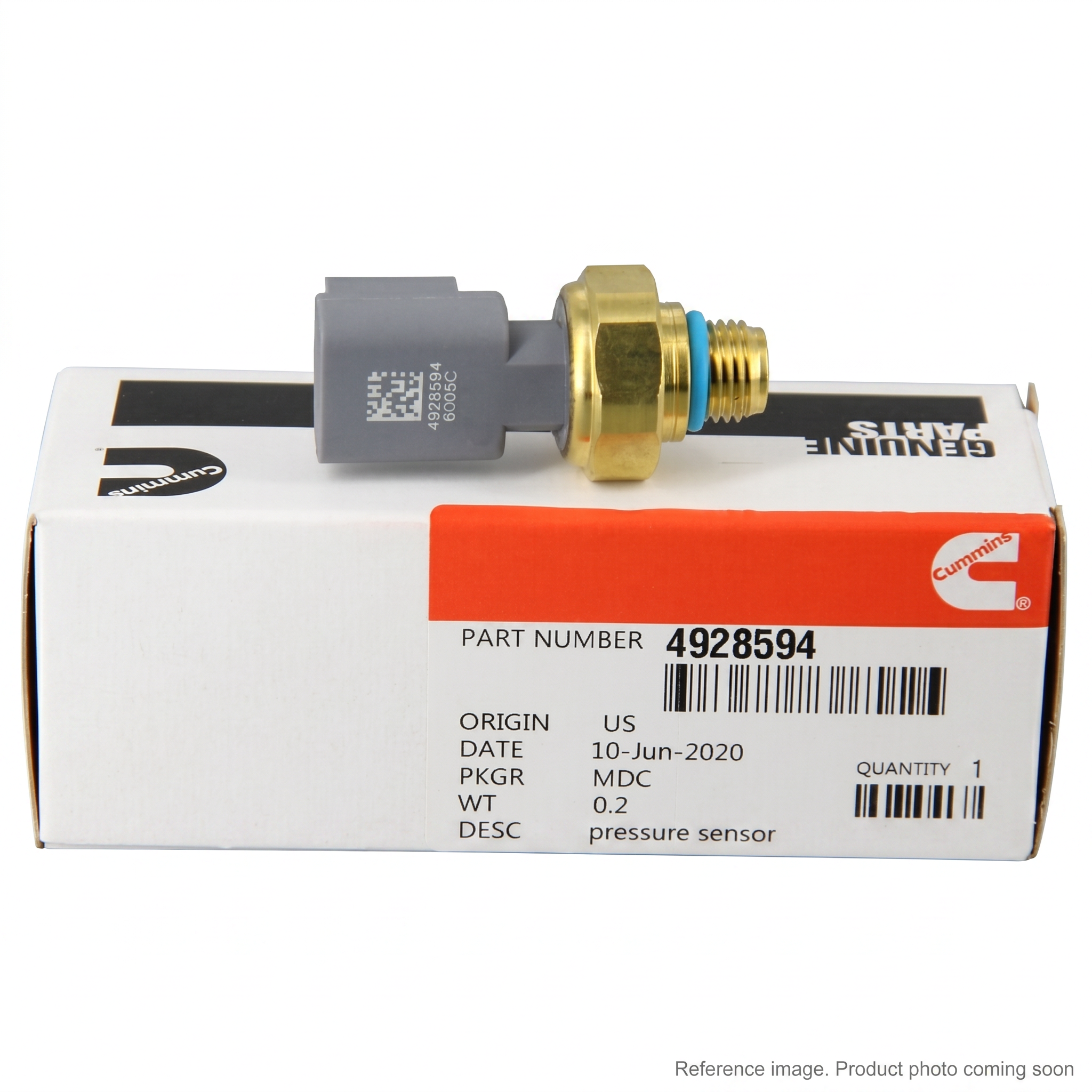 Cummins 4928594 Sensors alternate angle product photo | stocked in BC, ships Canada-wide