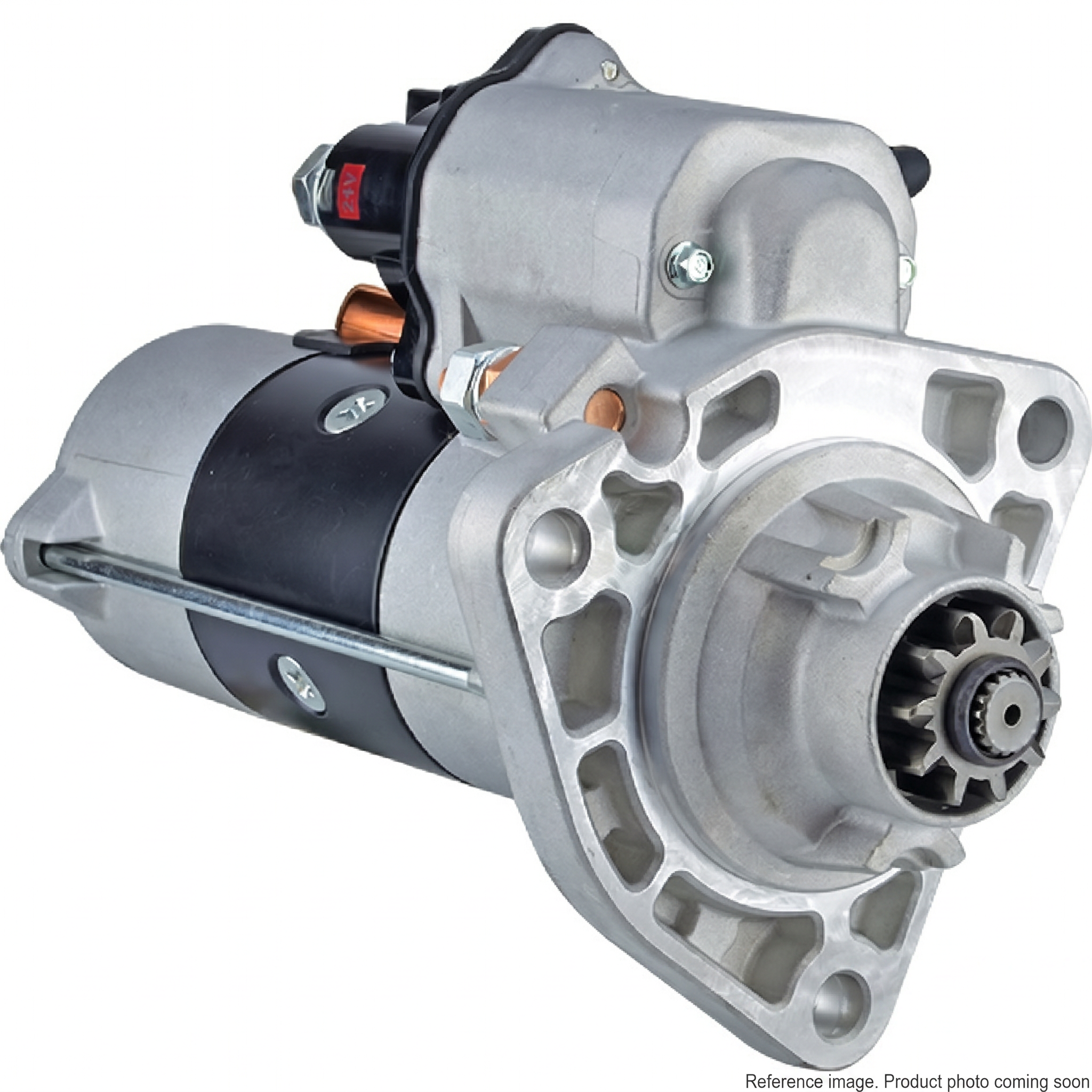 Cummins 4995641 Starting Motor three-quarter angle product photo | stocked in BC, ships Canada-wide