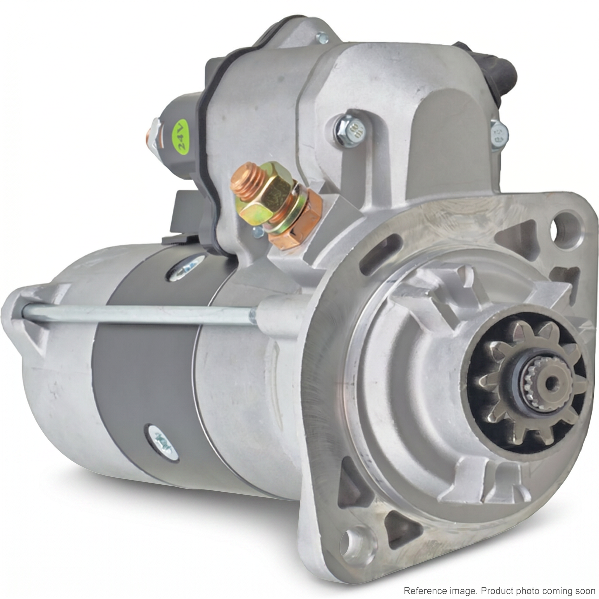 Cummins 4996709 Starting Motor alternate angle product photo | stocked in BC, ships Canada-wide