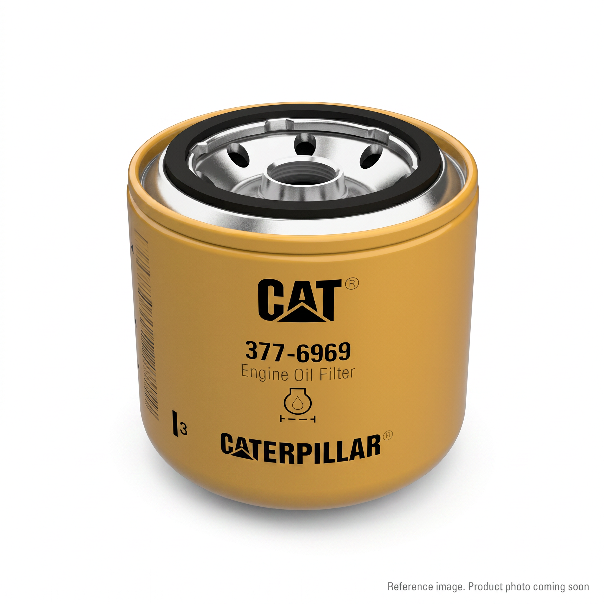 Caterpillar 5019880 Lube Oil Filter alternate angle product photo | stocked in BC, ships Canada-wide