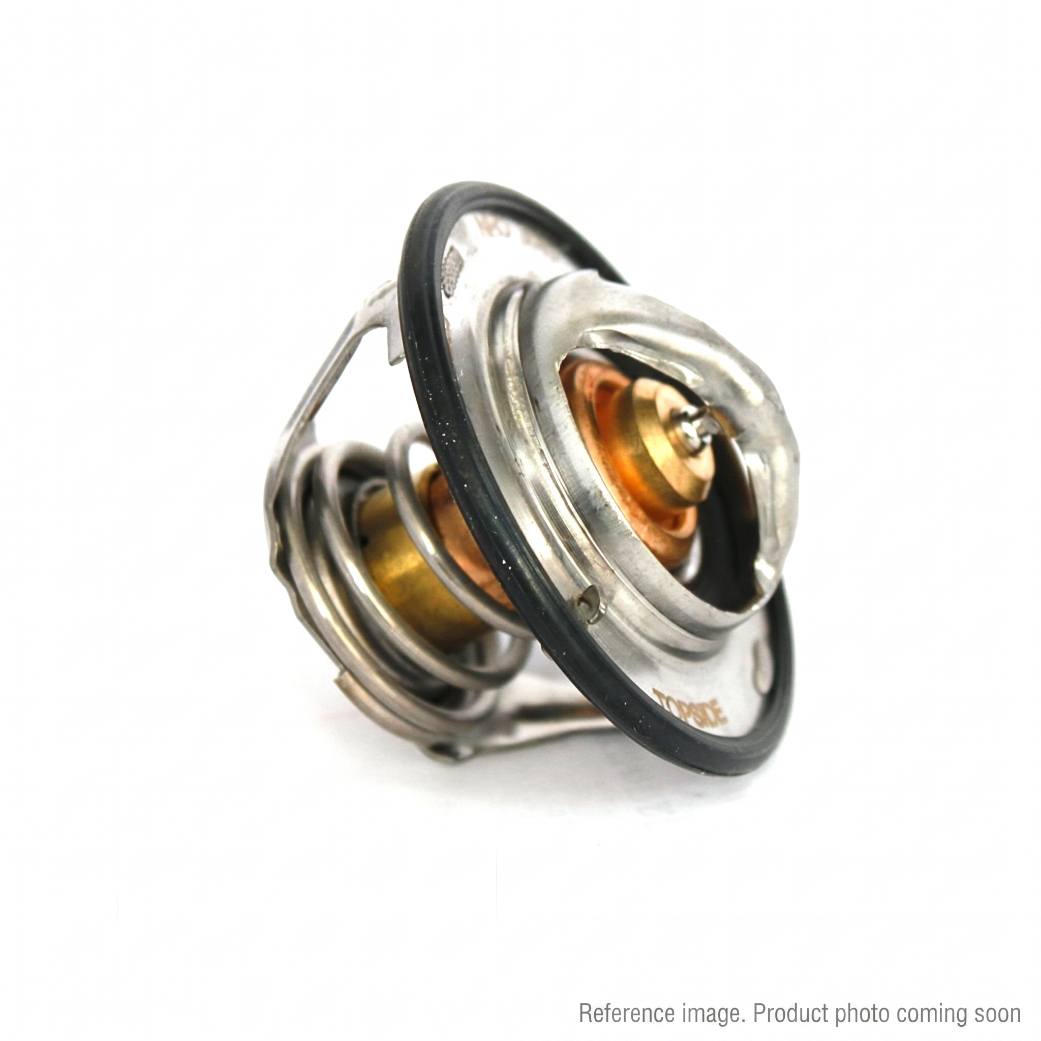 Cummins 5292708 Engine Coolant Thermostat three-quarter angle product photo | stocked in BC, ships Canada-wide