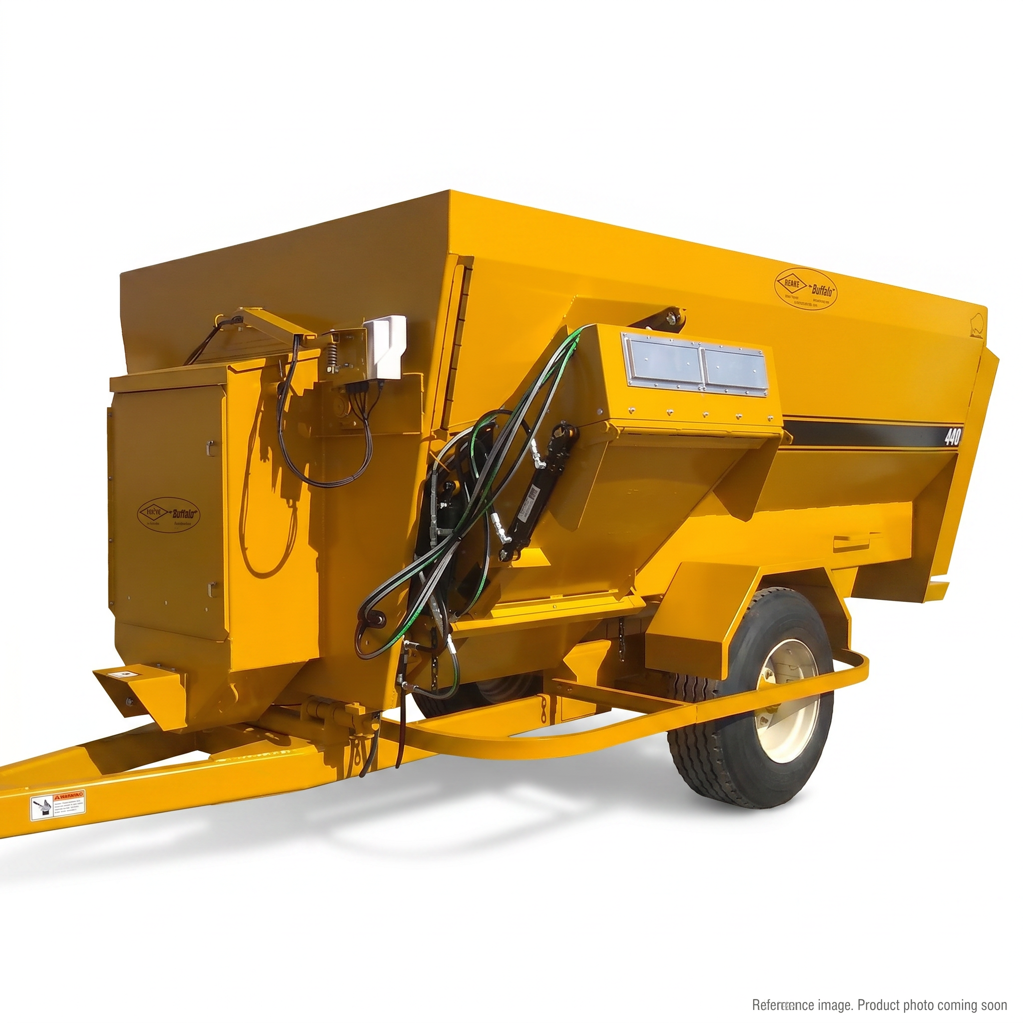 Buffalo 55200012 12ft Estate II Box Scraper three-quarter angle product photo | stocked in BC, ships Canada-wide