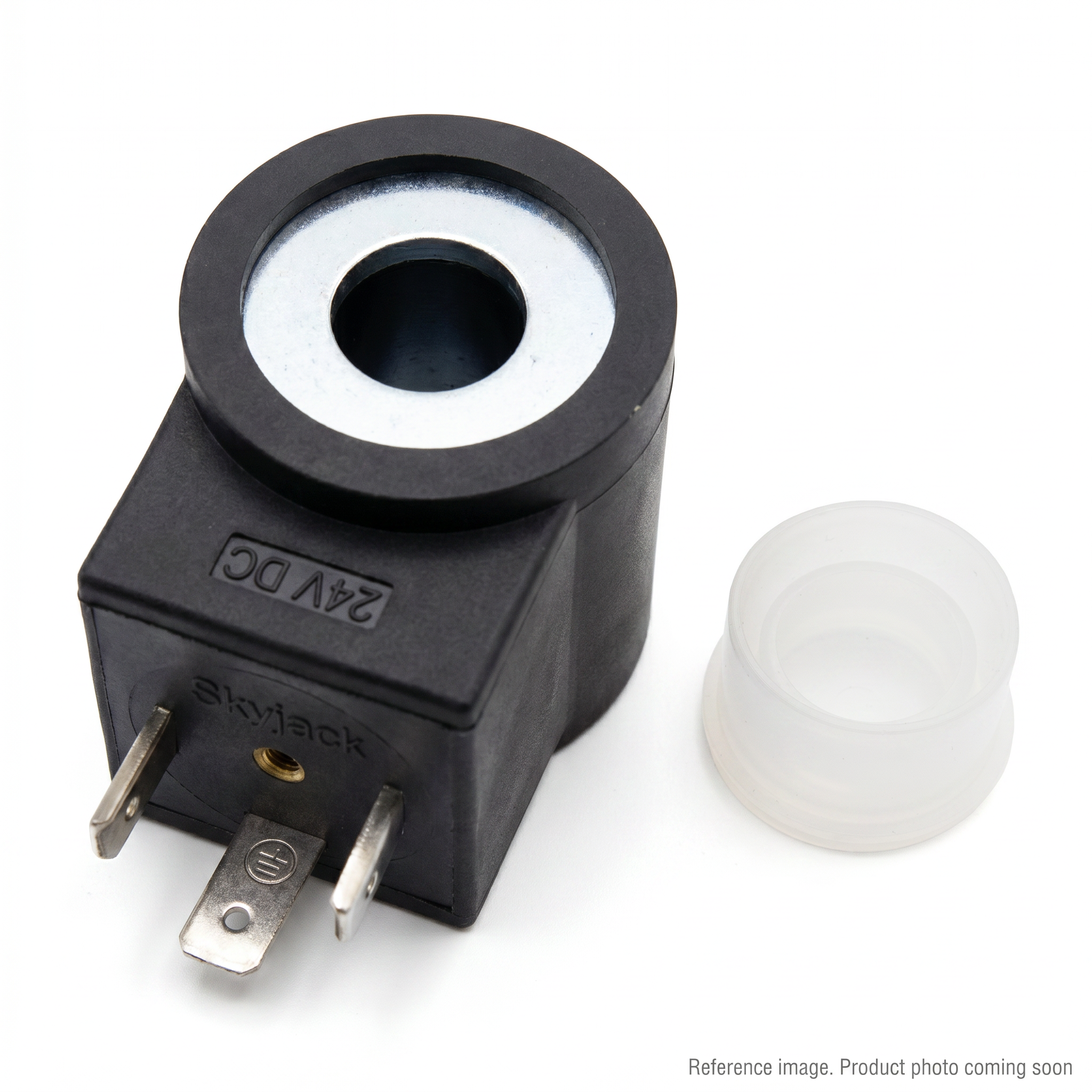 Skyjack 55200435 Solenoid Coil three-quarter angle product photo | stocked in BC, ships Canada-wide
