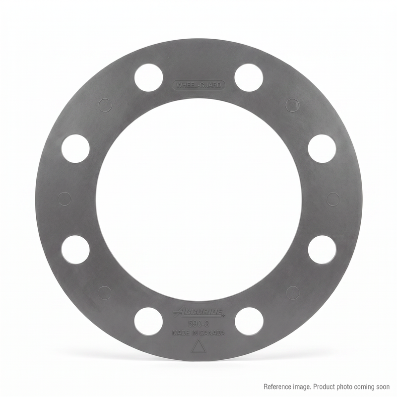 Accuride 590-3 Wheel-Guard hub-piloted separator plate 22mm 10-bolt for Kenworth Mack Daimler trucks