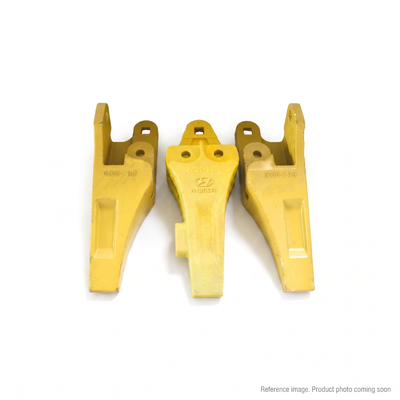Hyundai 61E70022 Bucket Tooth front product photo | stocked in BC, ships Canada-wide