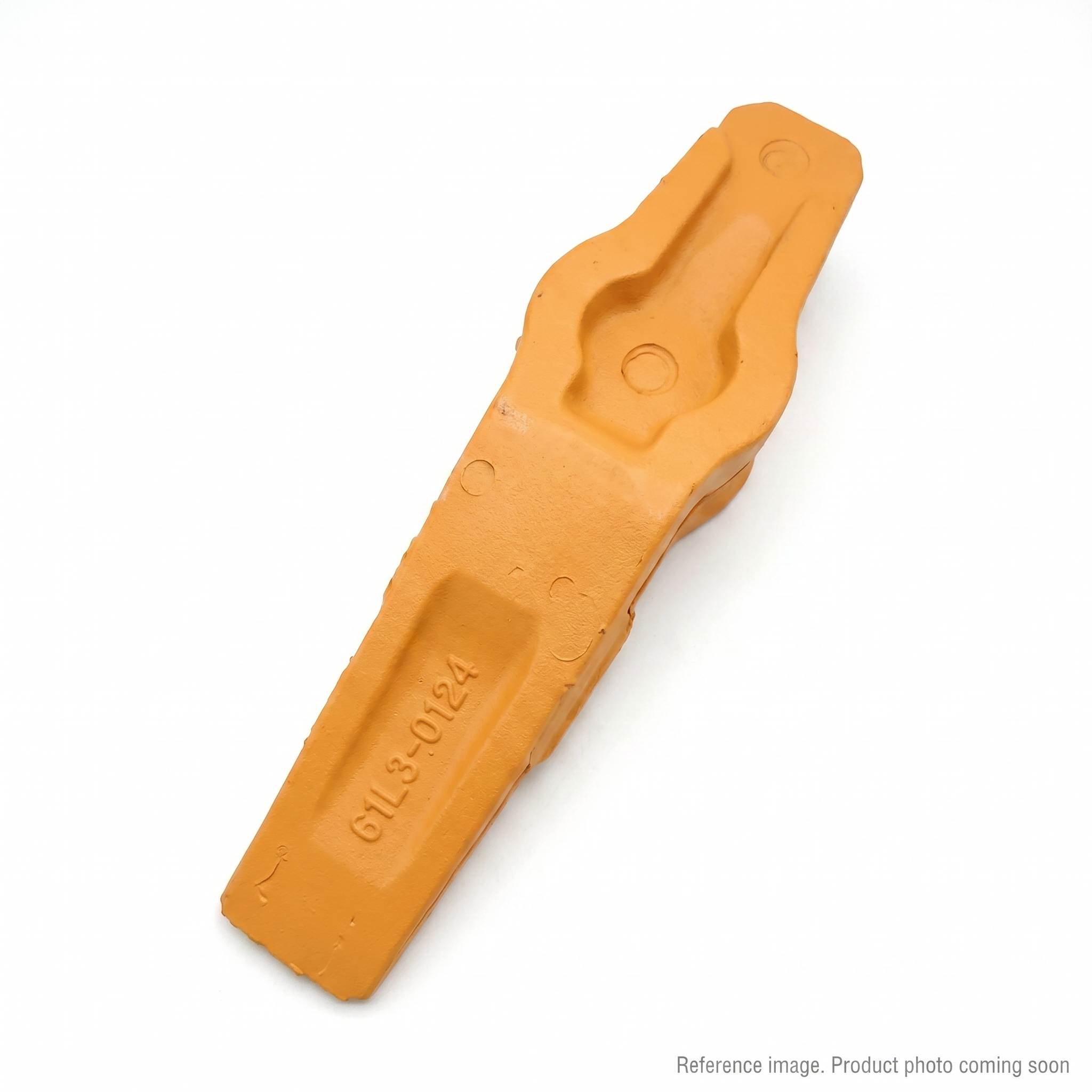 Hyundai 61E91124 Bucket Tooth alternate angle product photo | stocked in BC, ships Canada-wide