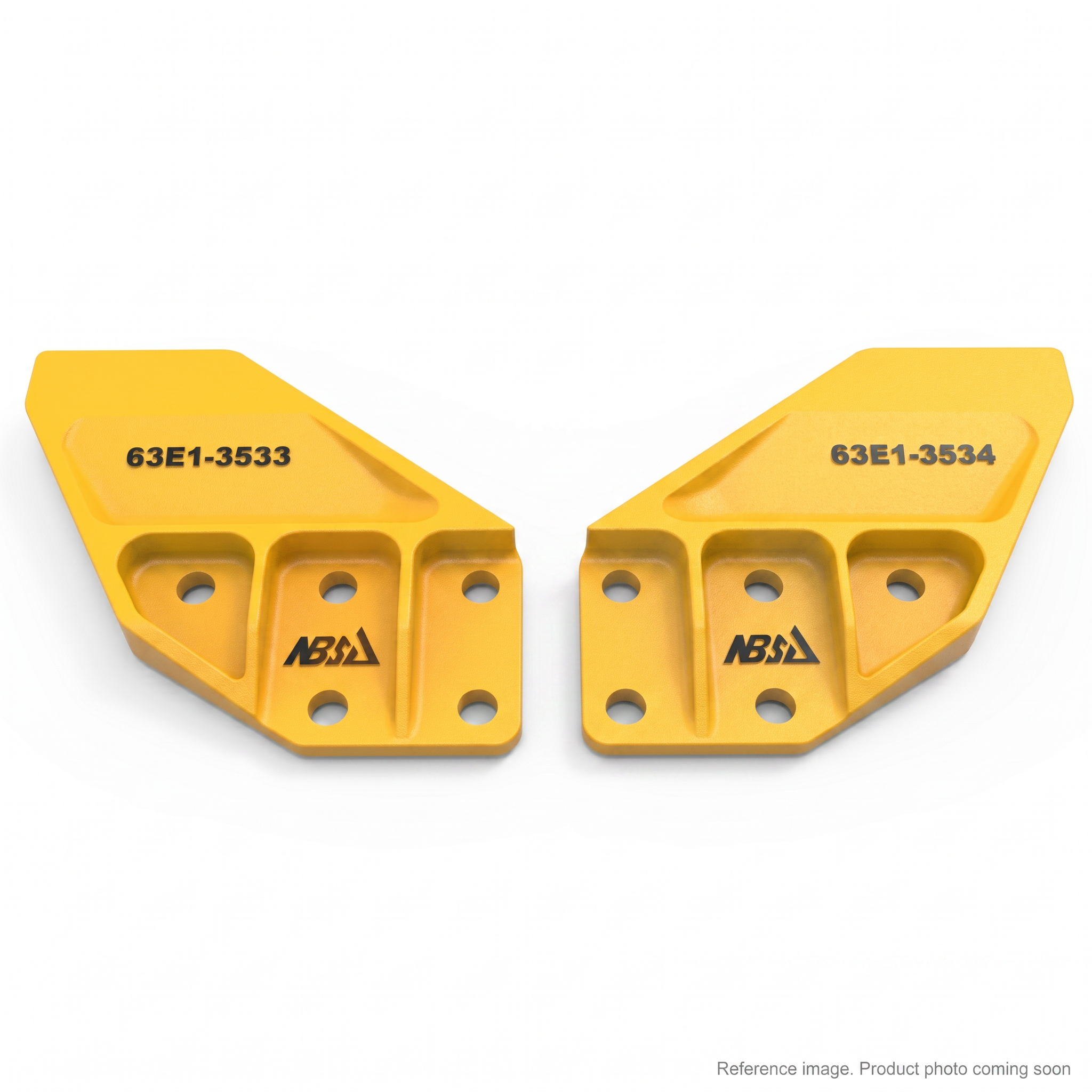 Hyundai 61L601990 Bucket Side Cutter alternate angle product photo | stocked in BC, ships Canada-wide