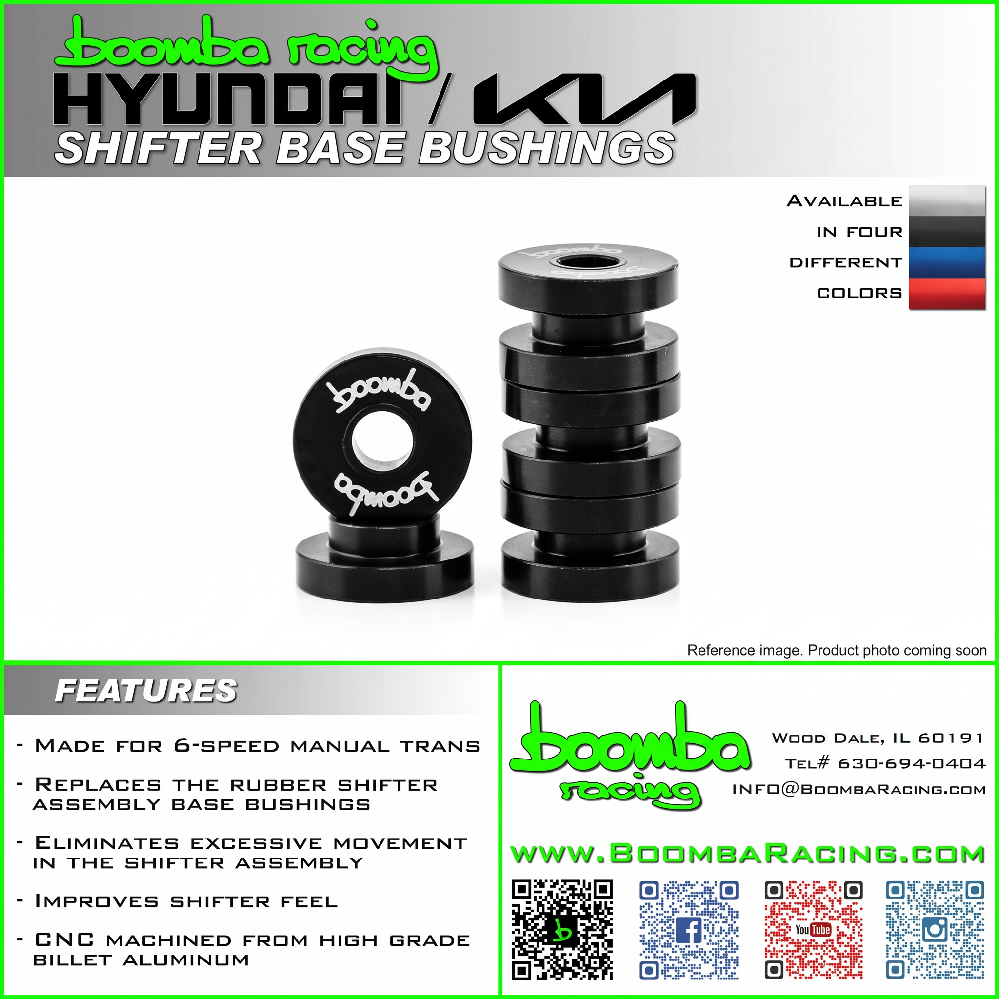 Hyundai 61LD10100 Boom Bushing front product photo | stocked in BC, ships Canada-wide