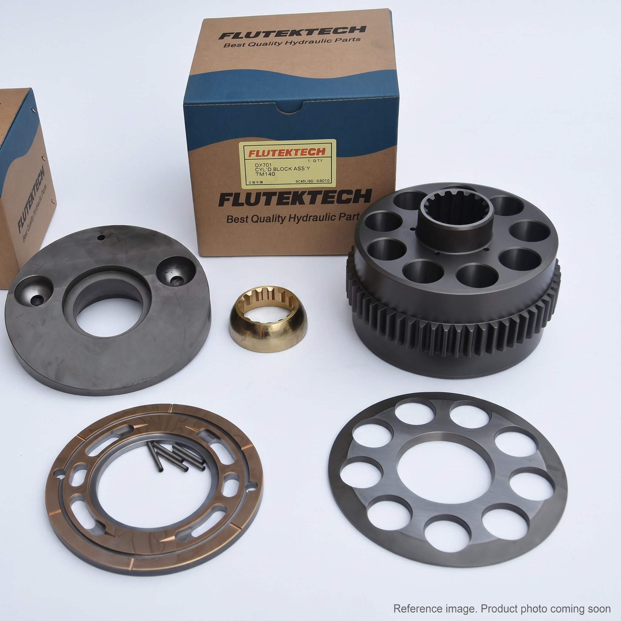 Hyundai 703799B Hydraulic Motor Parts alternate angle product photo | stocked in BC, ships Canada-wide
