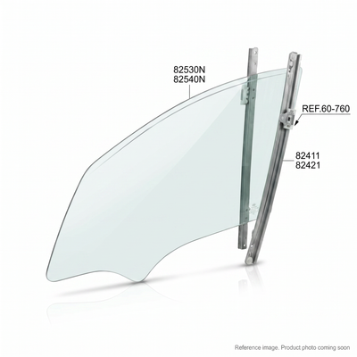 Hyundai 71EH12530 Window Glass LH front product photo | stocked in BC, ships Canada-wide